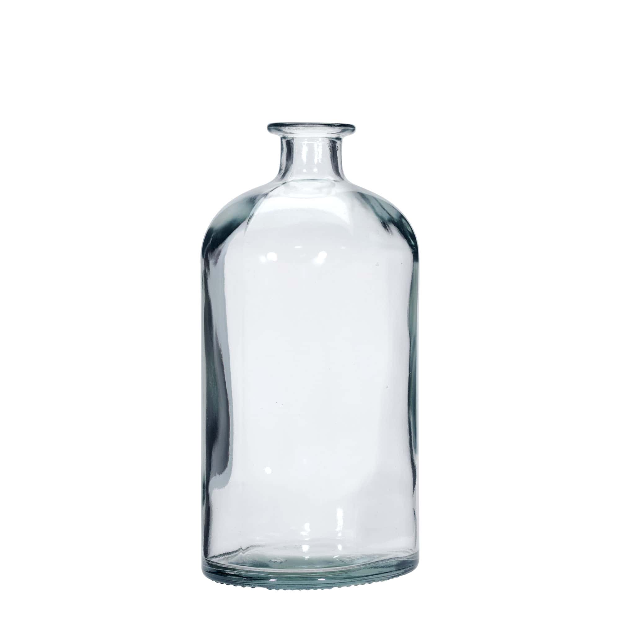 1000 ml stikla pudele 'Dundee', ovāla, aizdare: korķis 1000 ml stikla pudele 'Dundee', ovāla, aizdare: korķis