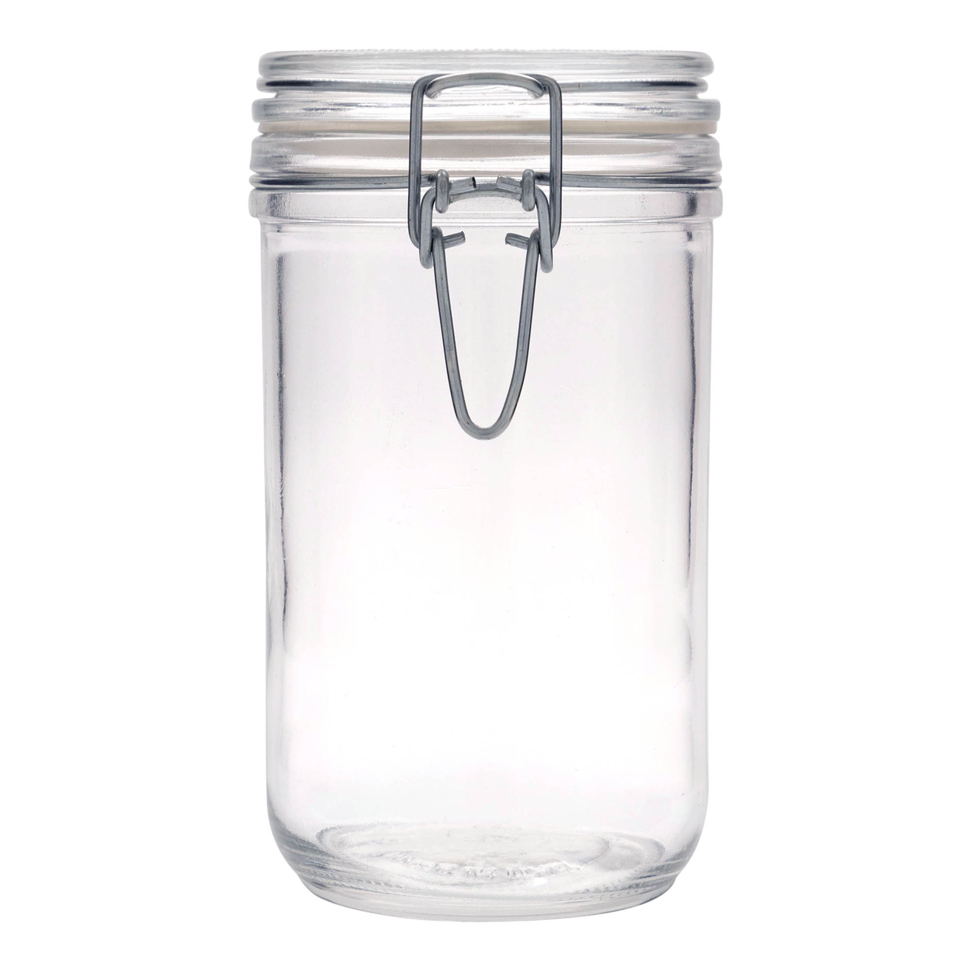 750 ml stiklaina burka ar metāla aizbāzni 'Fido', atvere: metāla aizbāzne ar stiepli 750 ml stiklaina burka ar metāla aizbāzni 'Fido', atvere: metāla aizbāzne ar stiepli