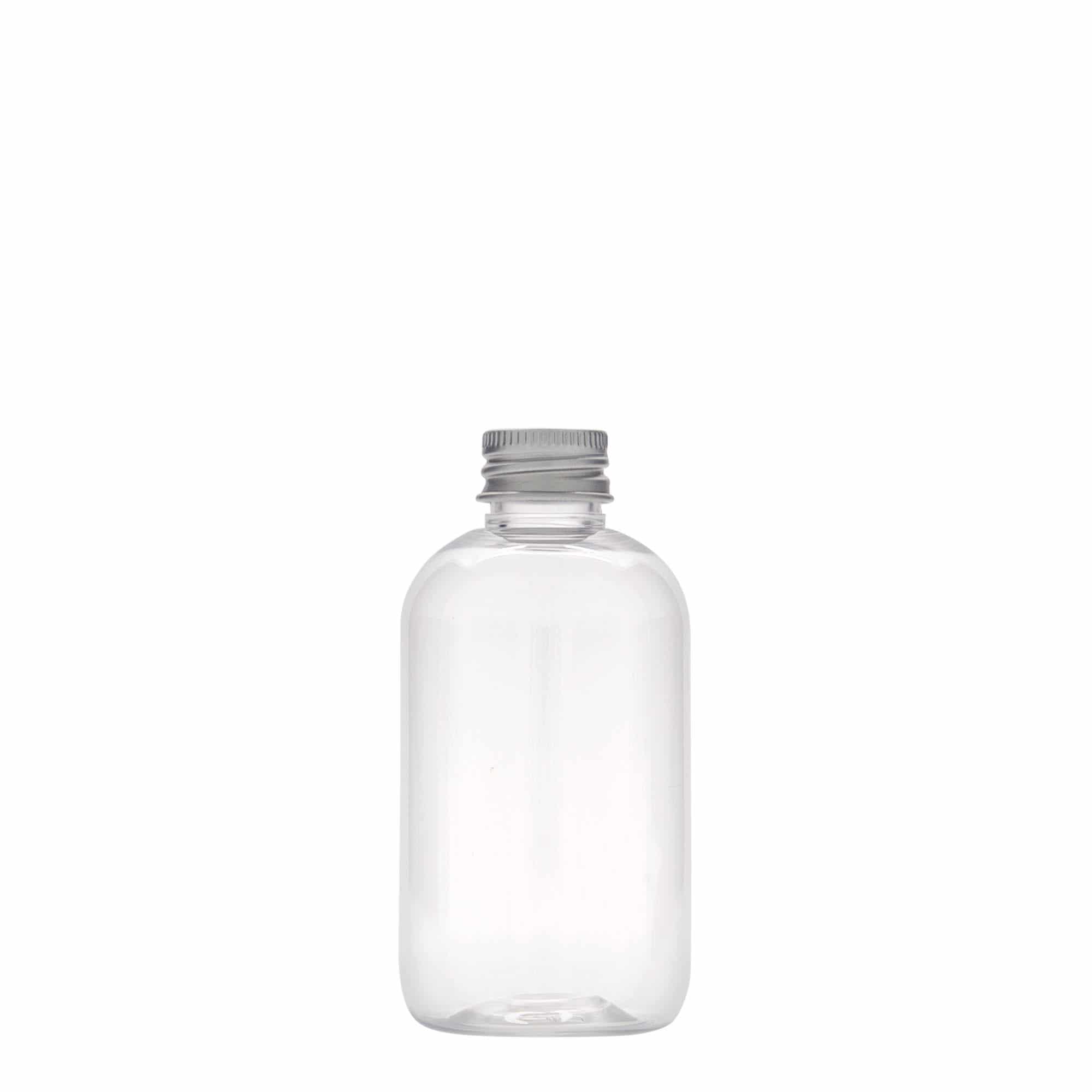 100 ml PET pudele 'Boston', plastmasas, aizdare: GPI 20/410