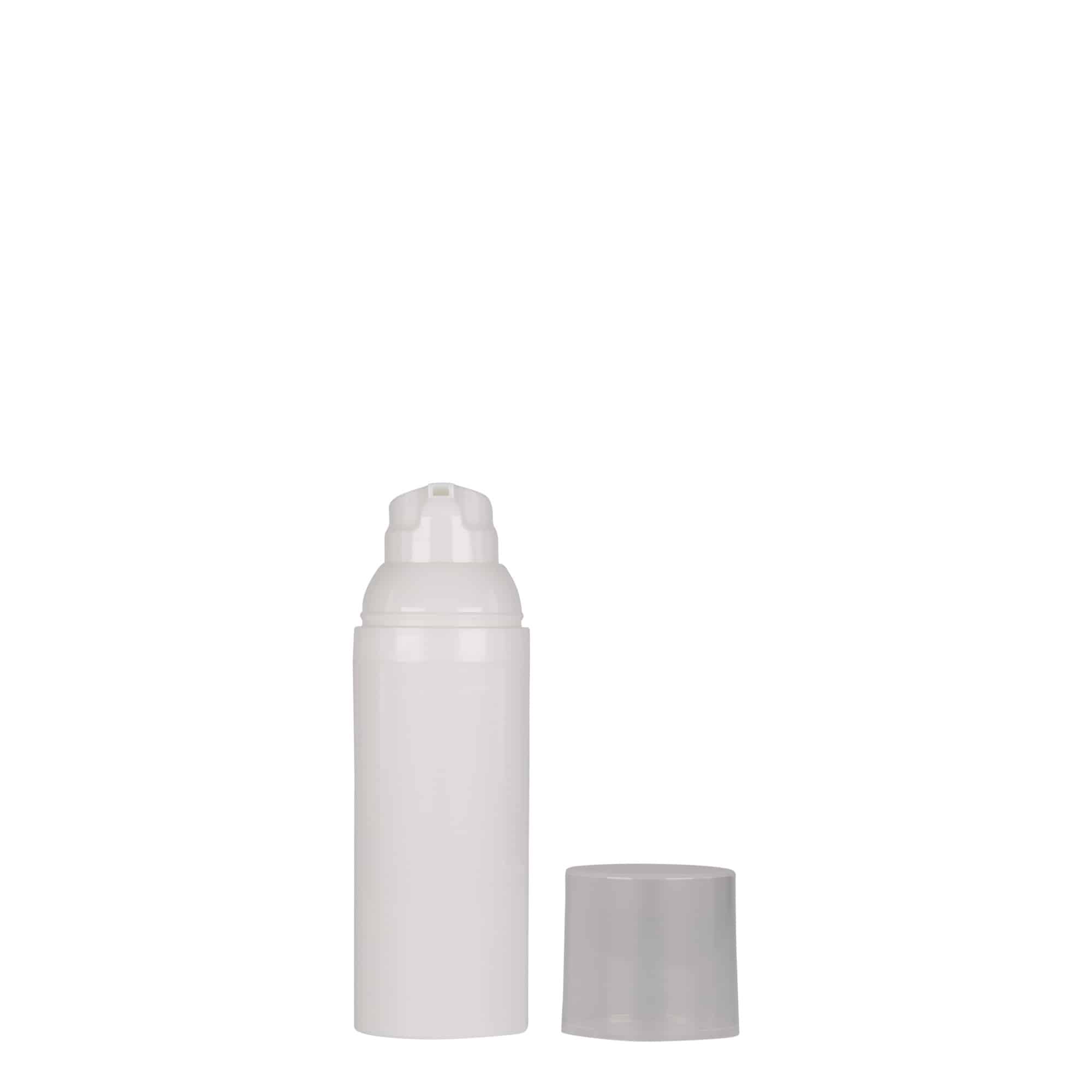 50 ml Airless dozators 'Mezzo', PP plastmasa, balts