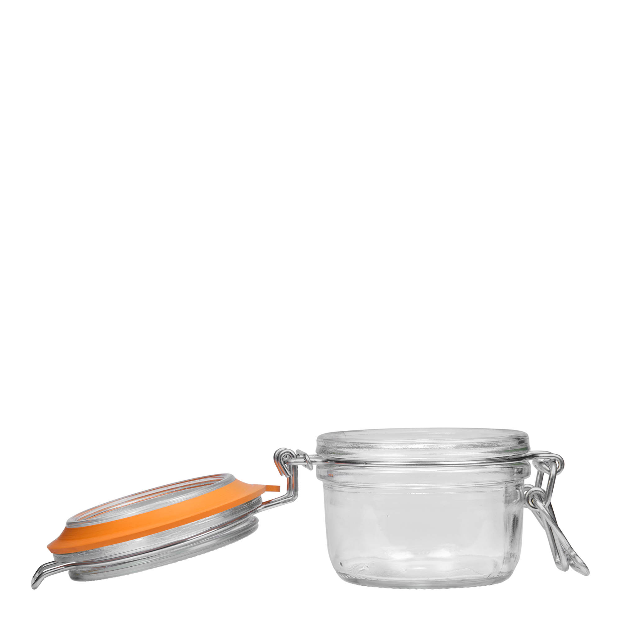 125 ml stiklaina burka ar metāla aizdari 'Le Parfait Super Terrine', atvere: metāla aizdare 125 ml stiklaina burka ar metāla aizdari 'Le Parfait Super Terrine', atvere: metāla aizdare