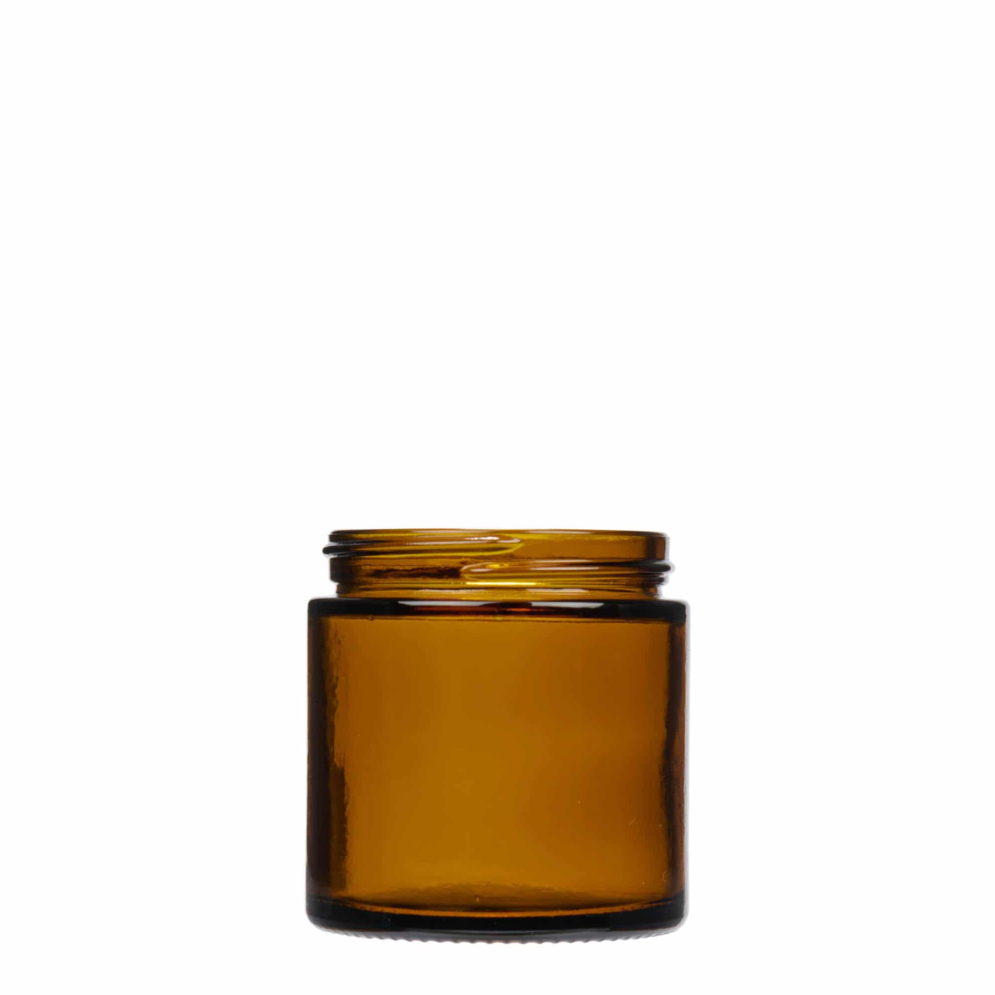 120 ml kārbiņa 'Brown Line', stikla, brūna, aizdare: skrūvējams vāciņš 120 ml kārbiņa 'Brown Line', stikla, brūna, aizdare: skrūvējams vāciņš