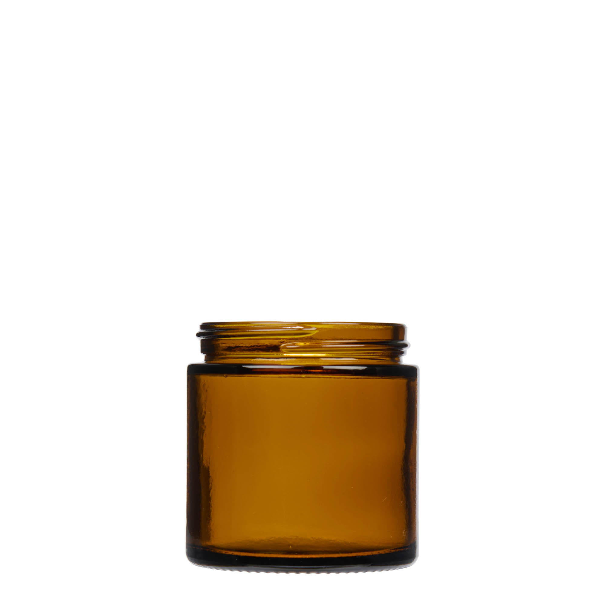 120 ml burciņa 'Brown Line', stikls, brūna, atvere: skrūvējams vāciņš