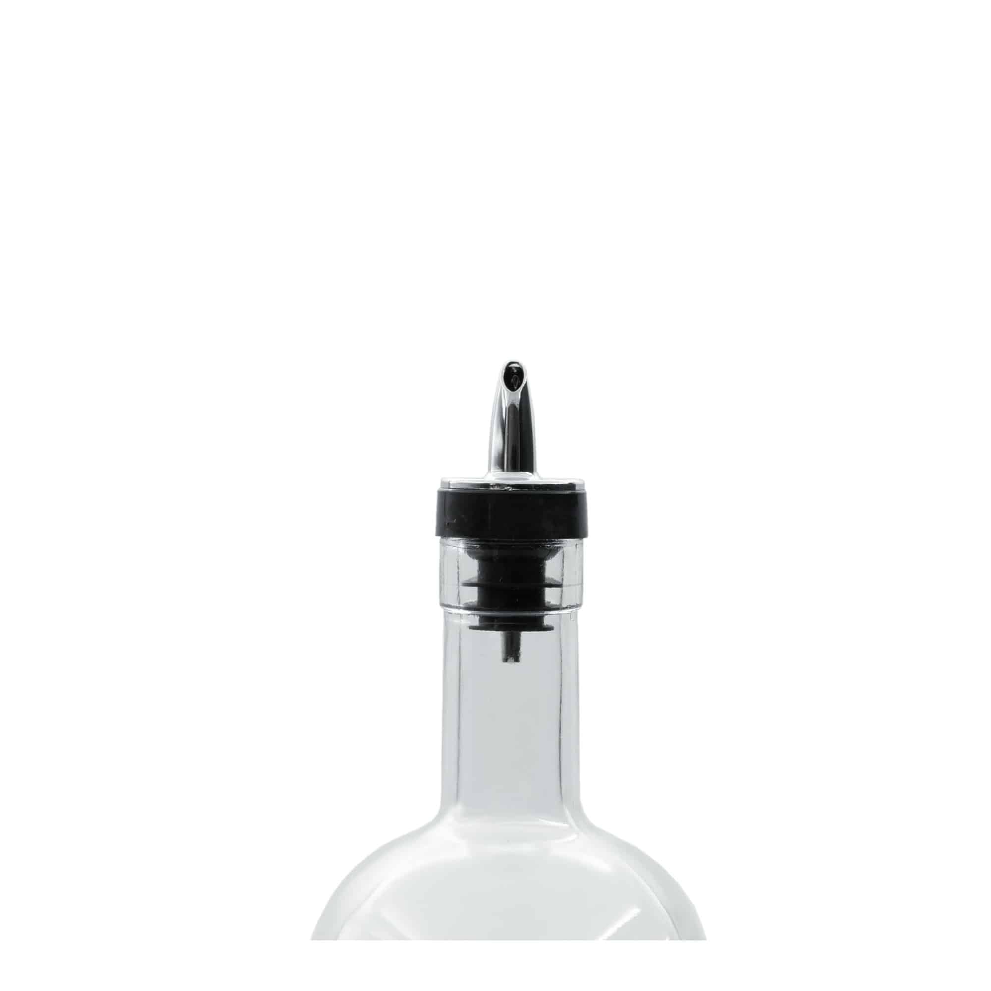 Jet Pour izliešanas uzgalis, PE plastmasas, sudraba Jet Pour izliešanas uzgalis, PE plastmasas, sudraba