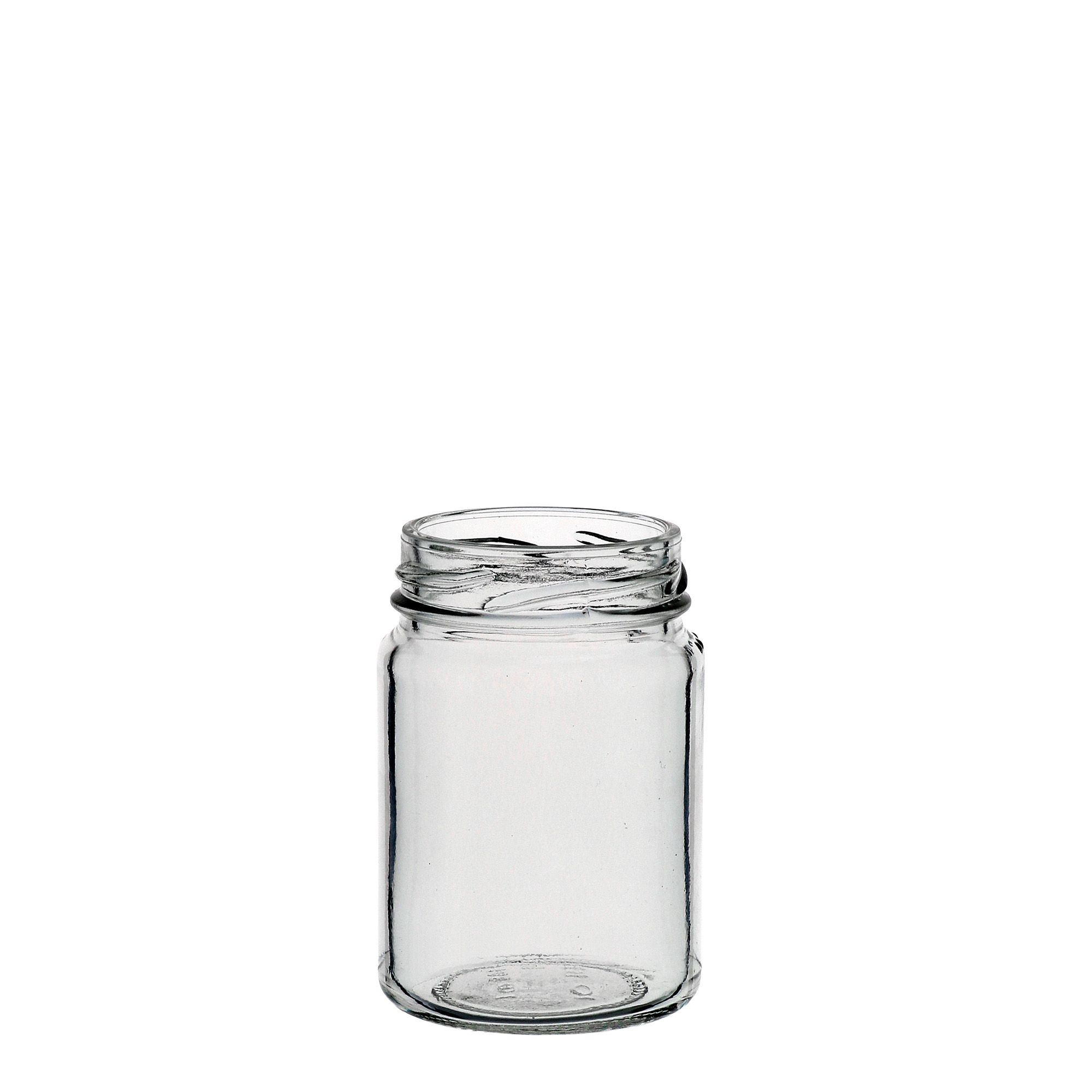 106 ml augsts apaļš stikls, atvere: Twist-Off (TO 48)