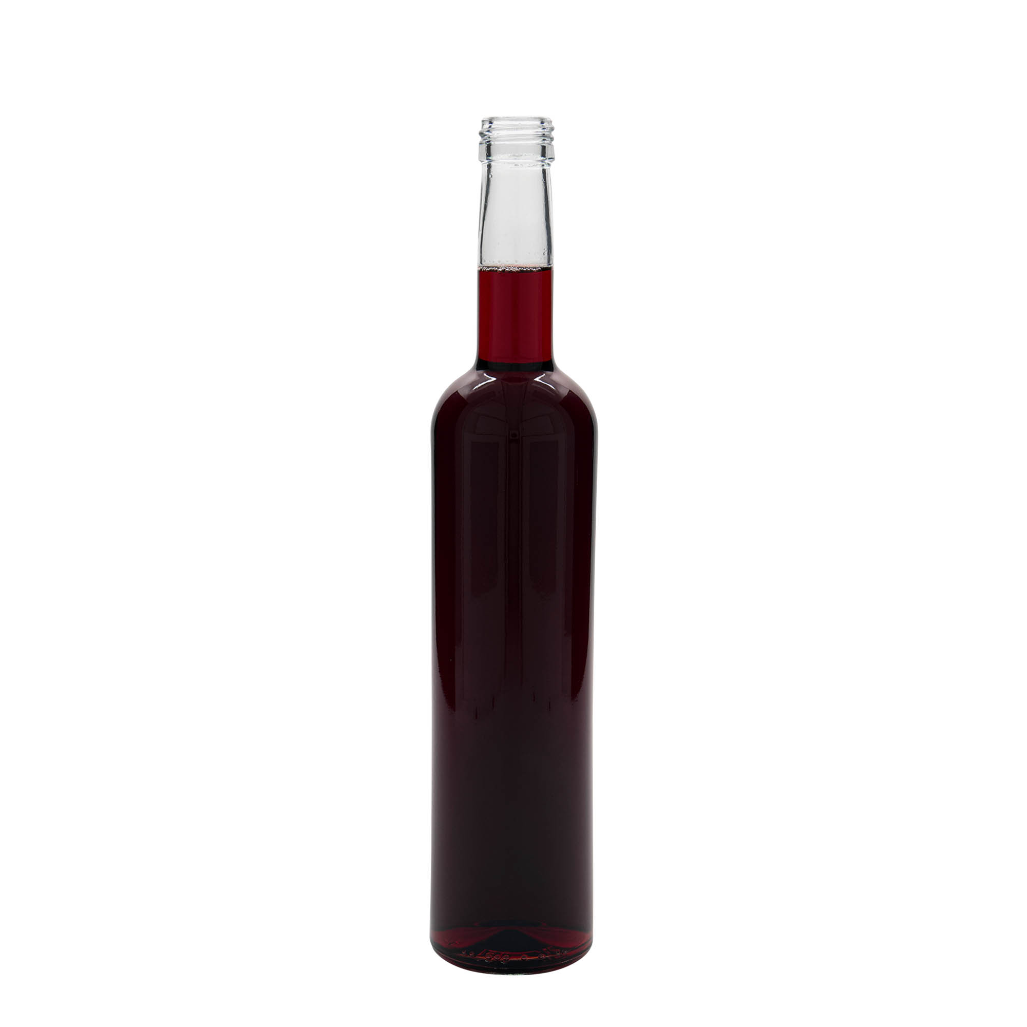 500 ml stikla pudele 'Bordo', atvere: PP 28
