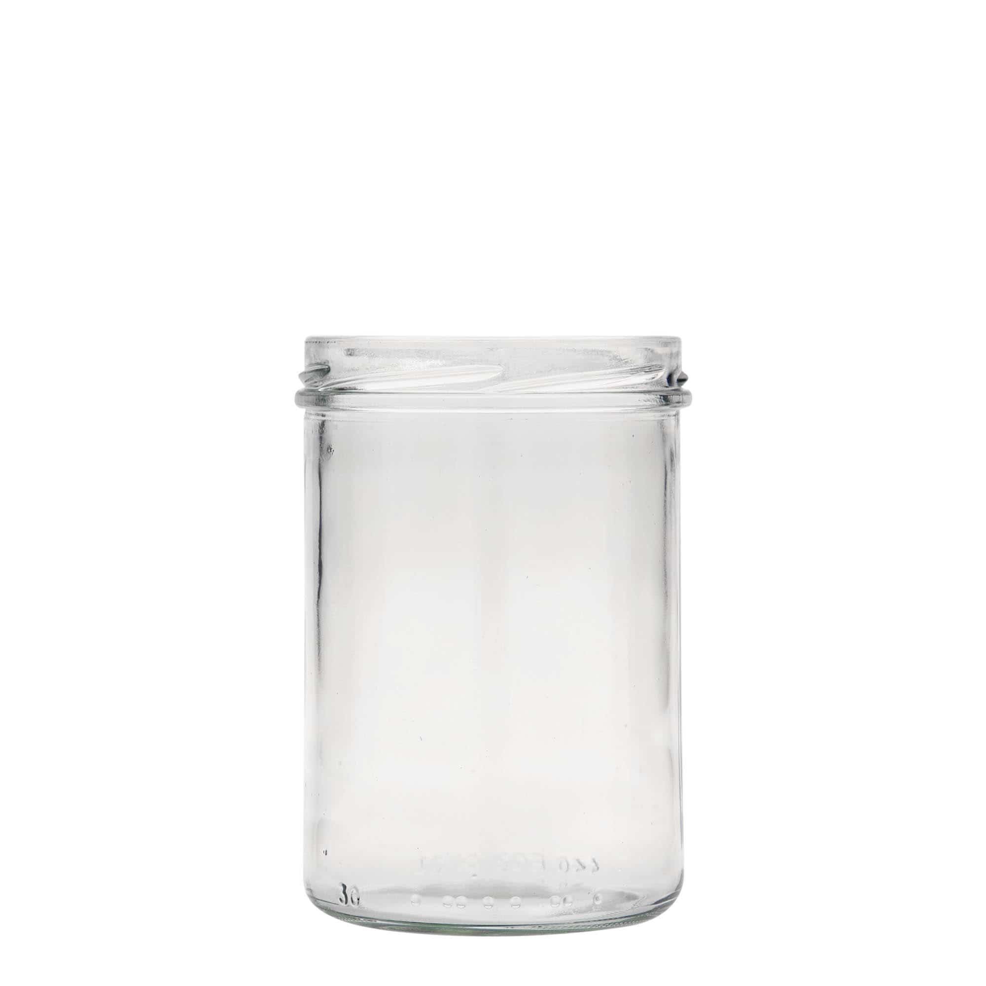 440 ml augsta cilindriskā burka, aizdare: Twist Off (TO 82) 440 ml augsta cilindriskā burka, aizdare: Twist Off (TO 82)