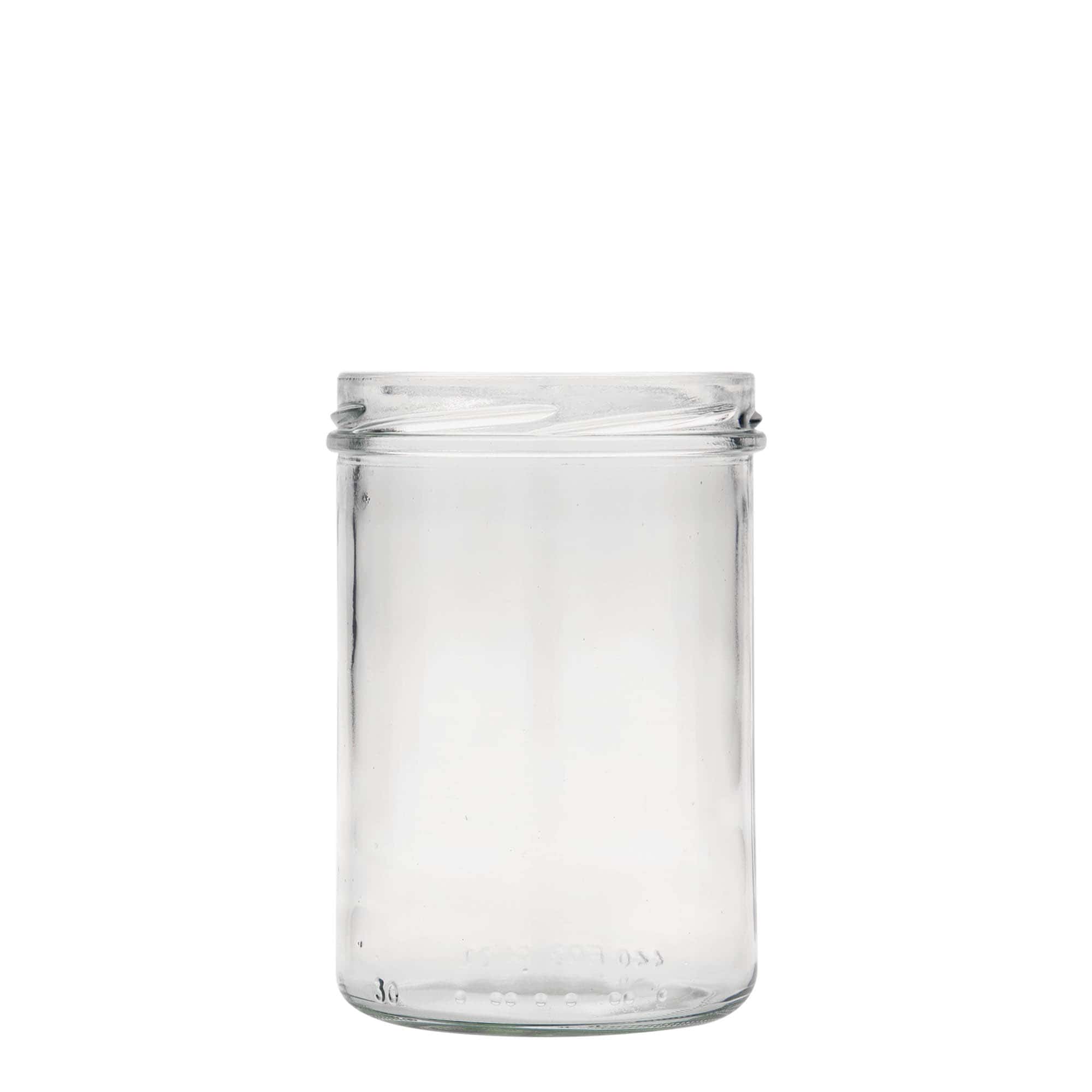 440 ml augsts kritiena stikls, atvere: Twist-Off (TO 82)
