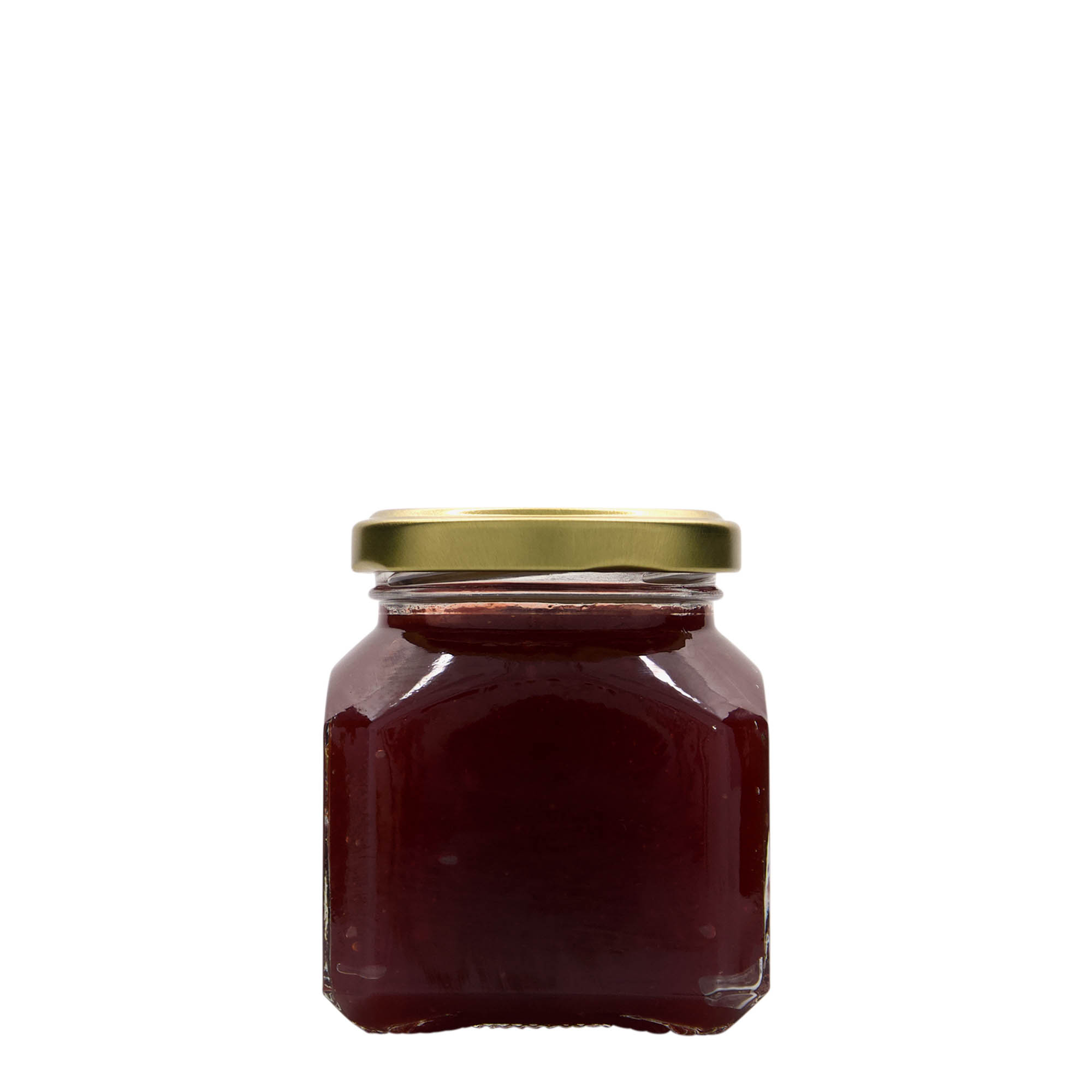 212 ml kvadrātveida stikla burka 'Milāna', atvere: Twist-Off (TO 58)