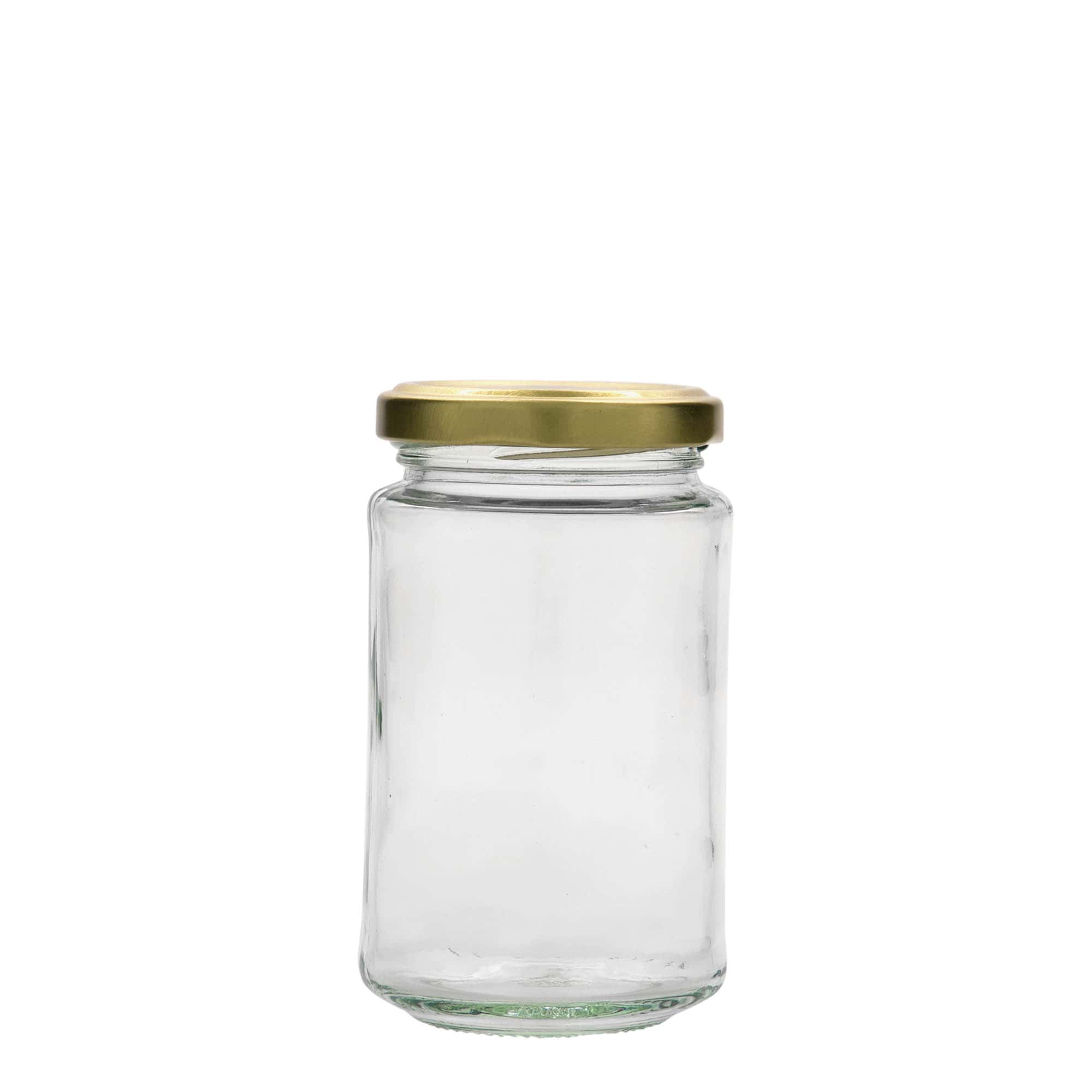 250 ml augsts apaļš stikls, atvere: Twist-Off (TO 58)