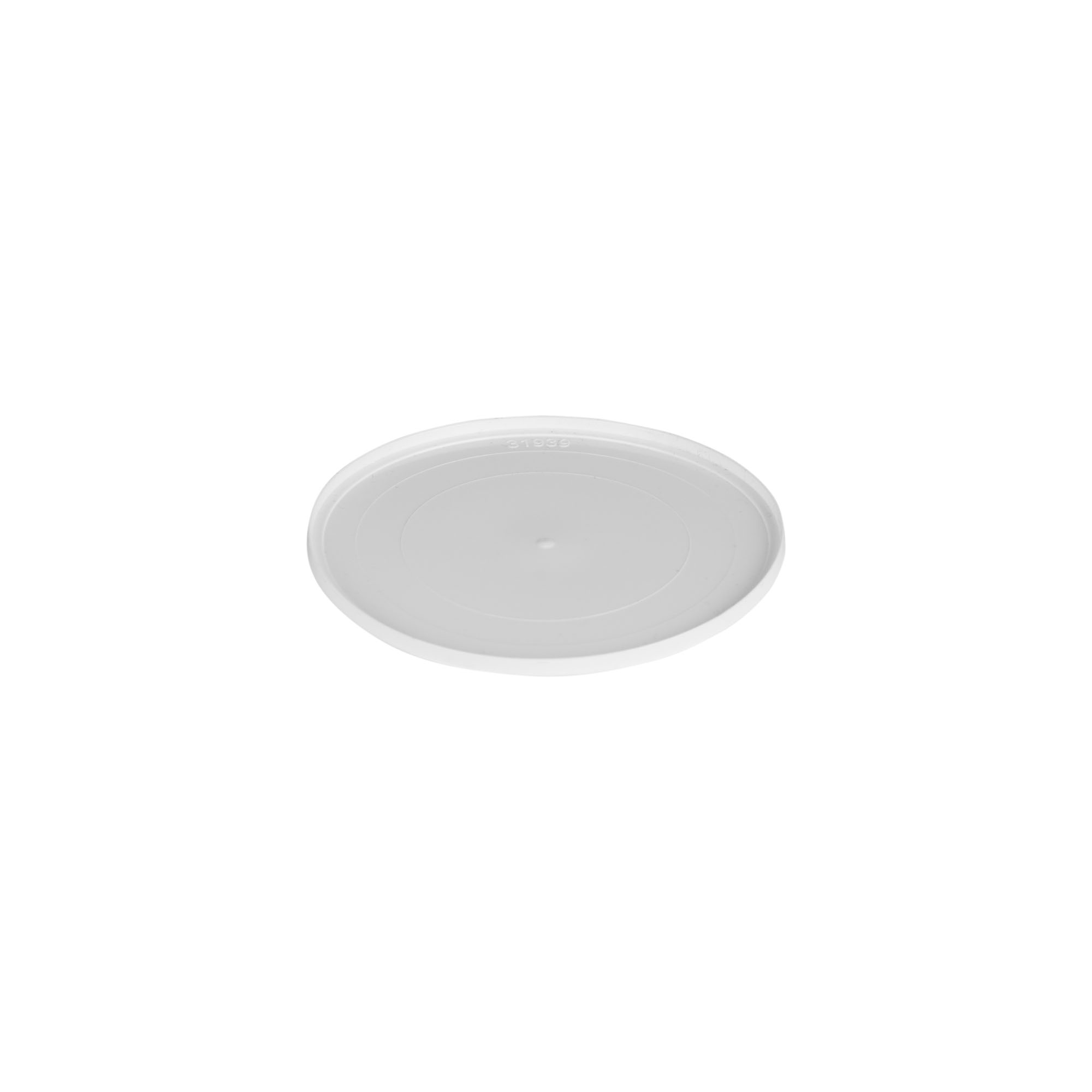 Pārklājuma disks 150 ml 'Bianca', PP plastmasa, balts Pārklājuma disks 150 ml 'Bianca', PP plastmasa, balts