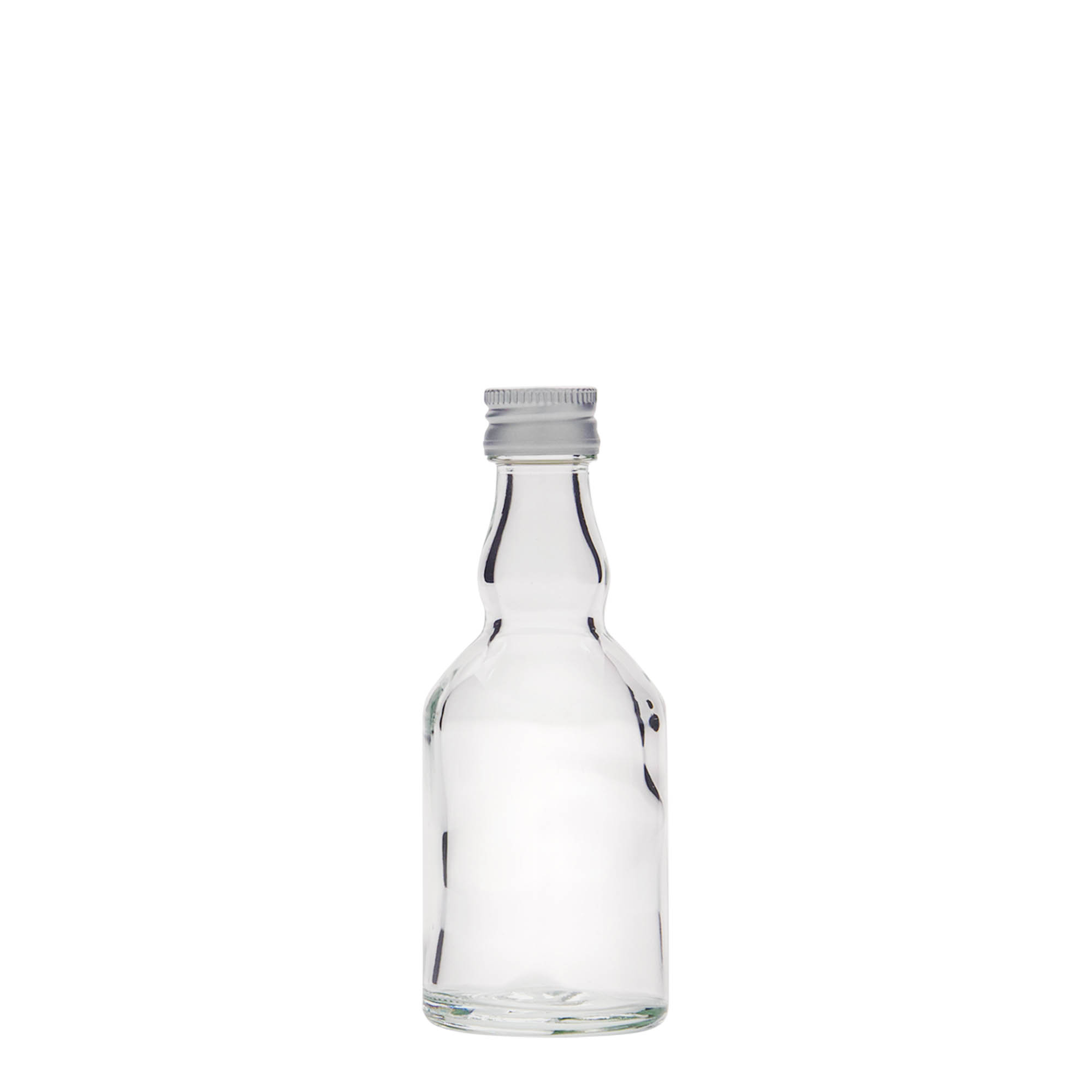 50 ml stikla pudele 'Georgio', atvere: PP 18 50 ml stikla pudele 'Georgio', atvere: PP 18