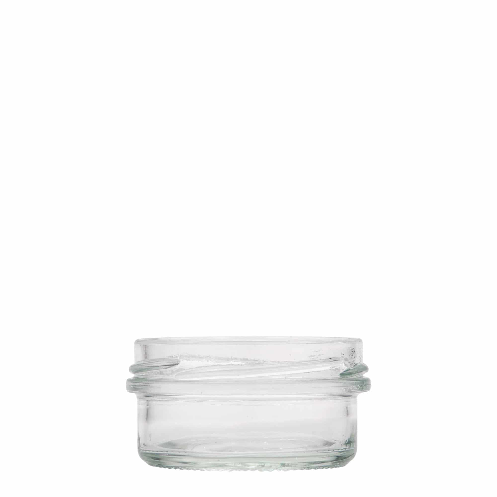 65 ml plakans krituma burciņa, atvere: Twist-Off (TO 66)