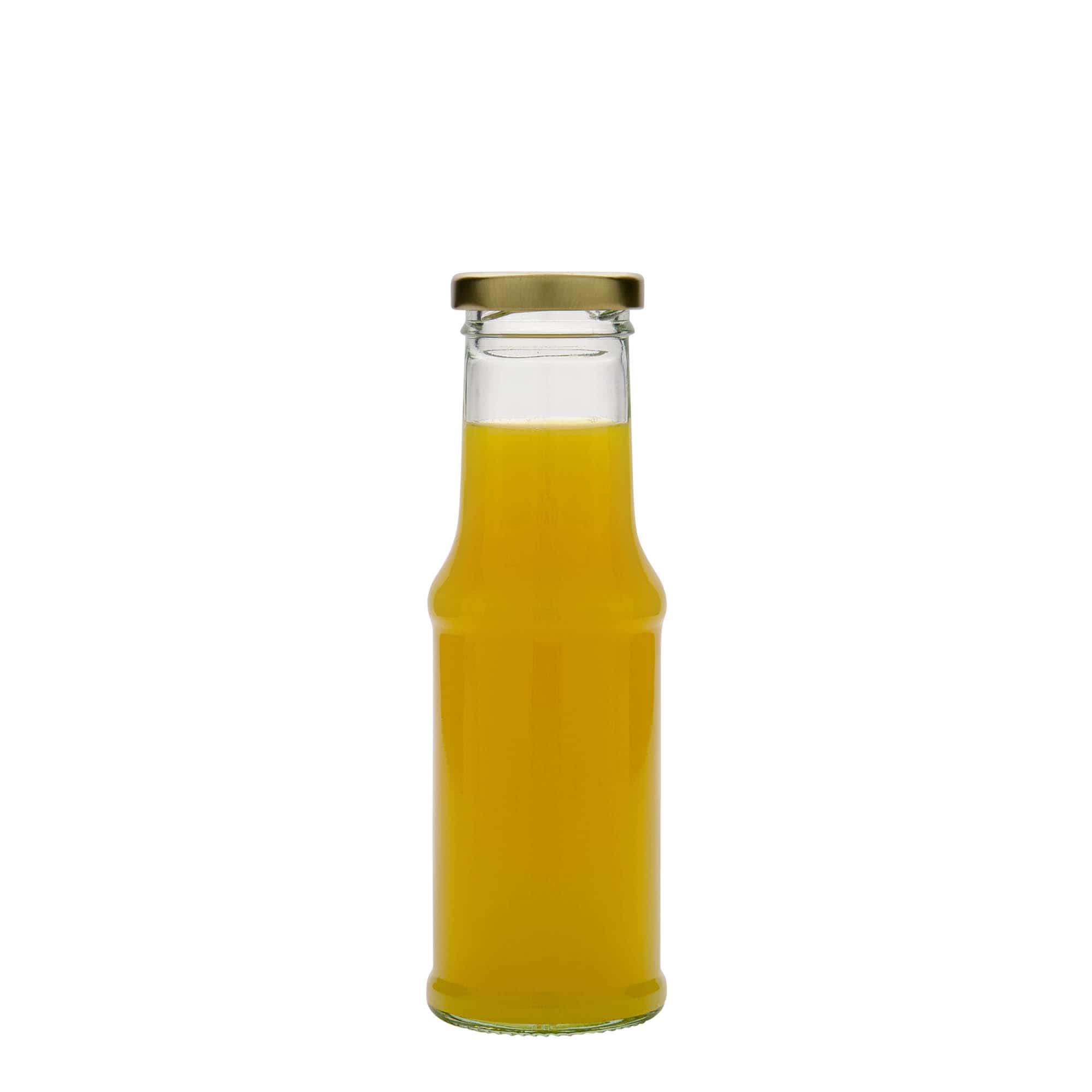200 ml mērces pudele, stikls, atvere: Twist-Off (TO 43)