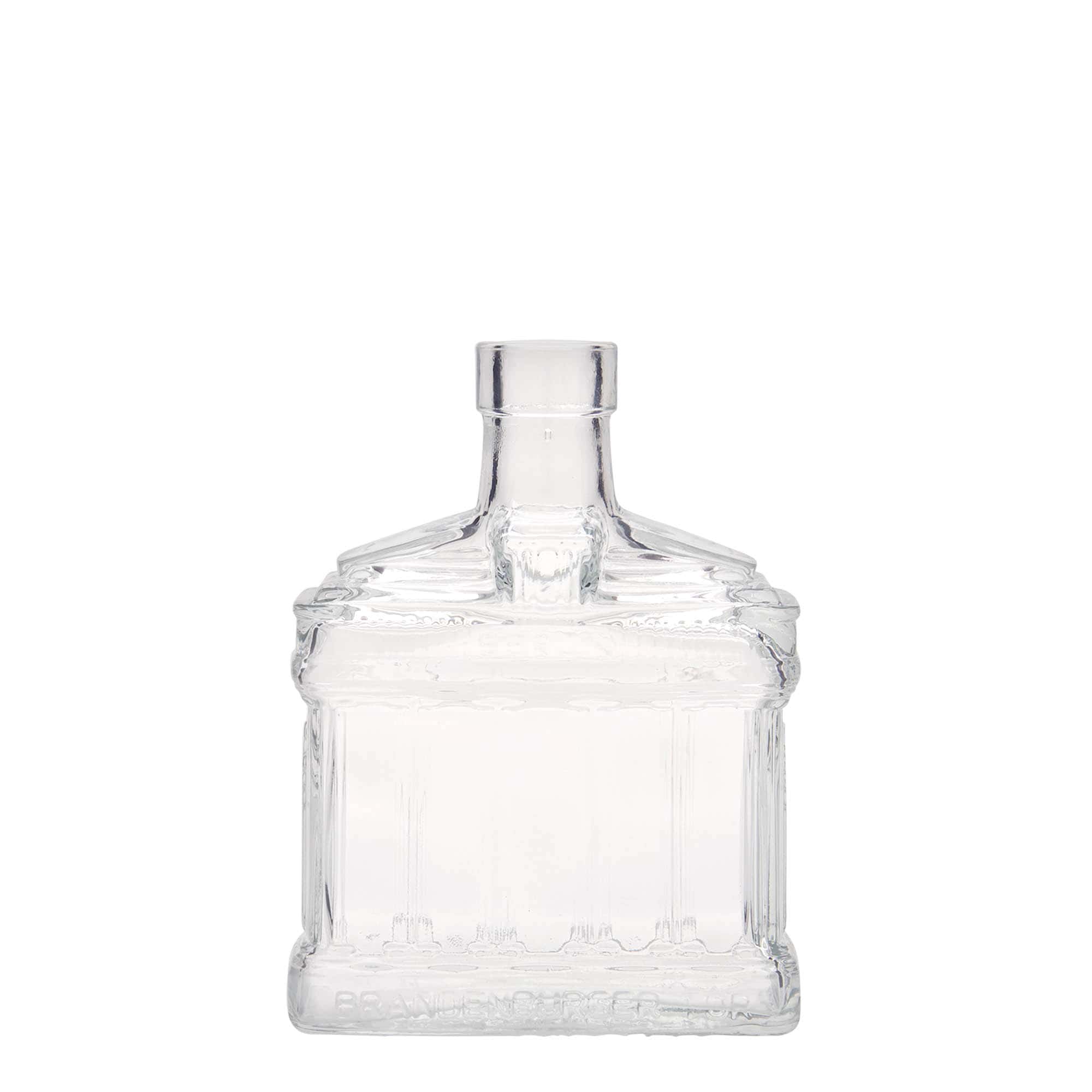 200 ml stikla pudele 'Brandenburgas vārti', aizdare: korķis 200 ml stikla pudele 'Brandenburgas vārti', aizdare: korķis