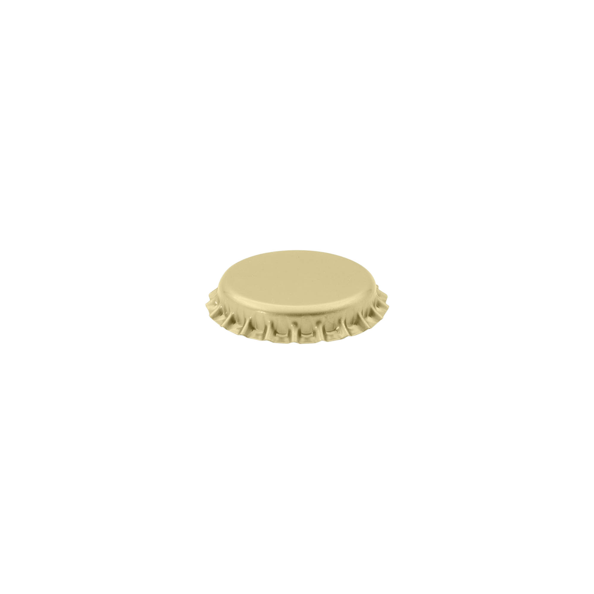Alumīnija korķi 26 mm, metāls, zelta krāsā Alumīnija korķi 26 mm, metāls, zelta krāsā