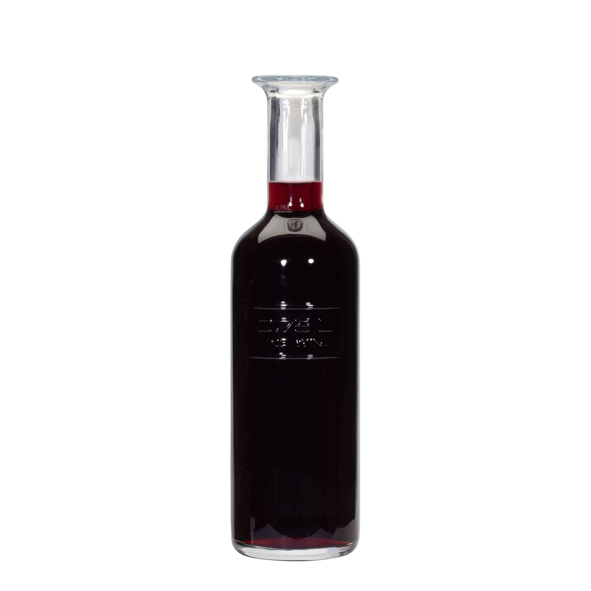 750 ml stikla pudele 'Optima Fine Wine', atvere: korķis