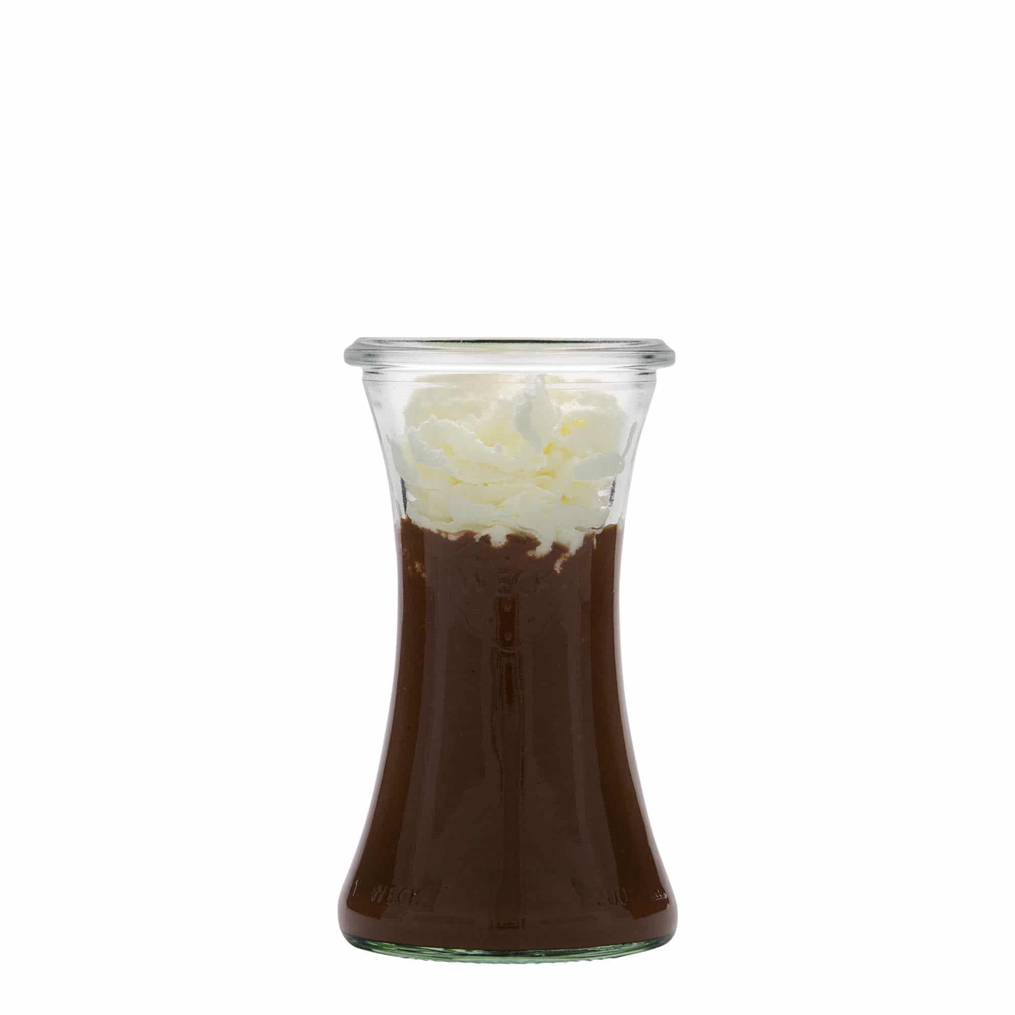200 ml WECK burka delikatesēm, aizdare: noapaļota mala
