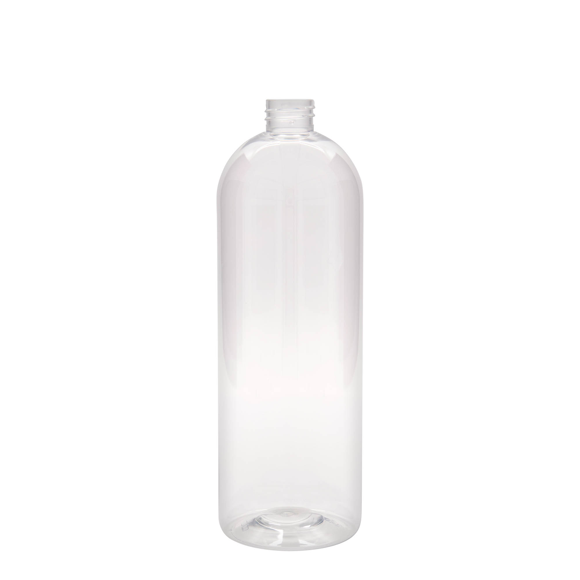 1.000 ml PET pudele 'Pegasus', plastmasa, atvere: 28/410