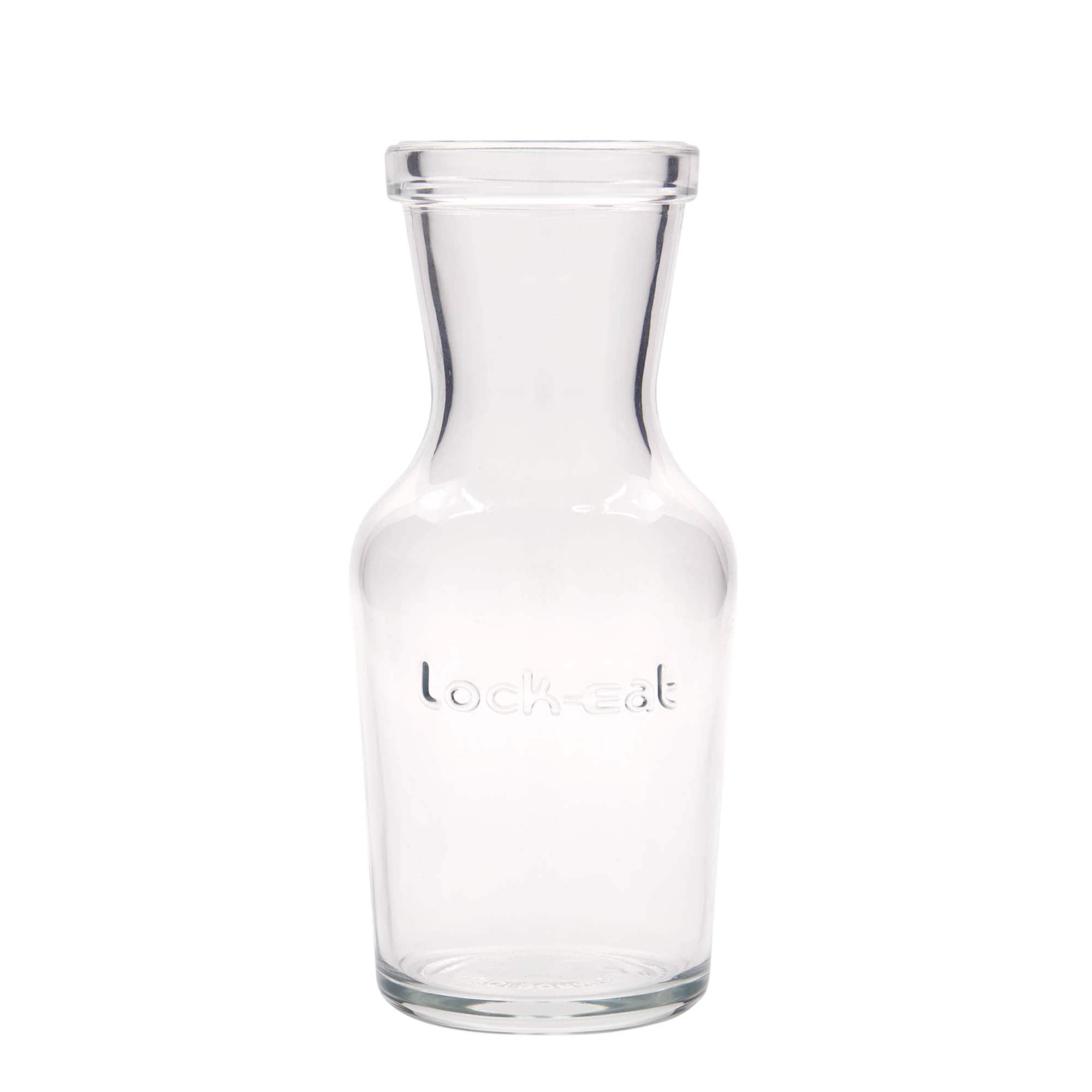 500 ml stikla karafe 'Lock-Eat', atvere: stieples aizbīdnis 500 ml stikla karafe 'Lock-Eat', atvere: stieples aizbīdnis