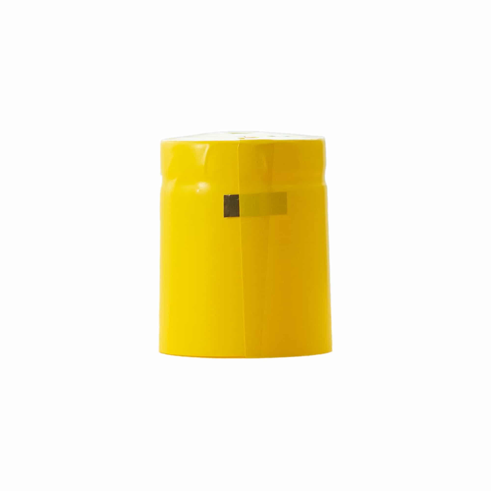 Termorukuma kapsula 32x41, PVC plastmasas, dzeltena Termorukuma kapsula 32x41, PVC plastmasas, dzeltena