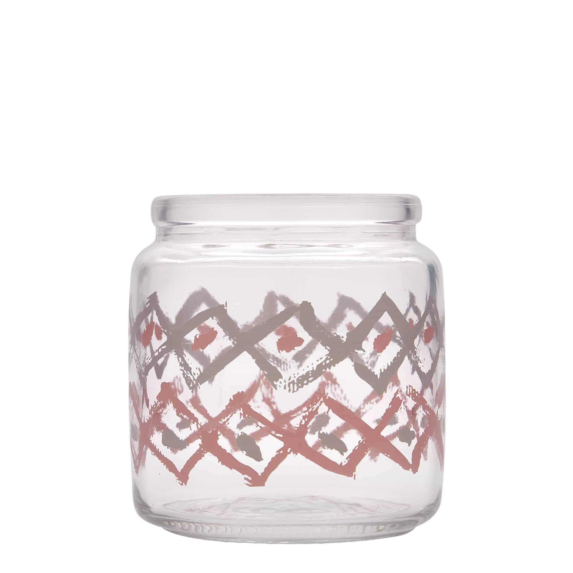 750 ml korķa stikla pudele 'Giara', motīvs: Manolibera rosa, atvere: korķis