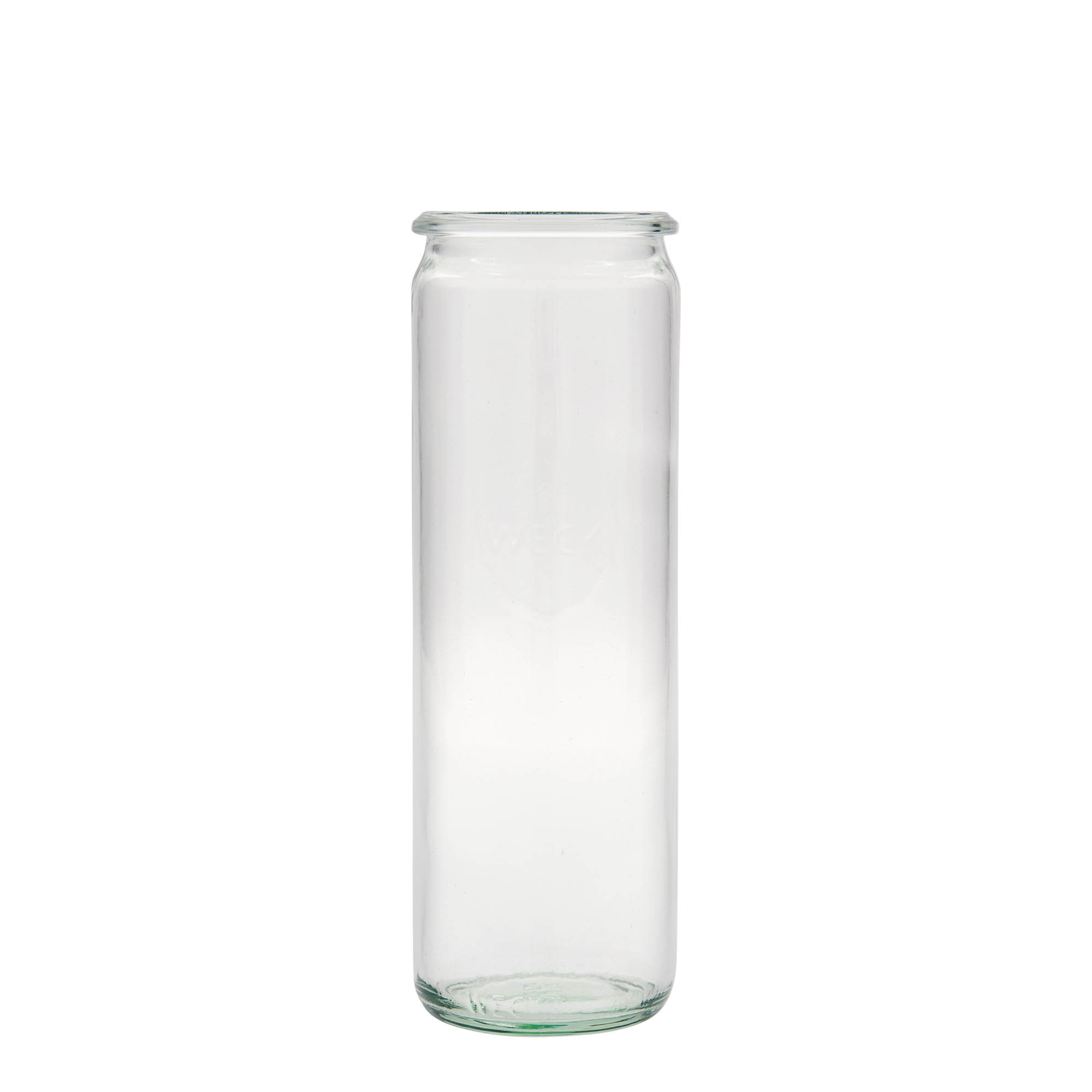 600 ml WECK cilindrveida stikls, atvere: apaļa mala