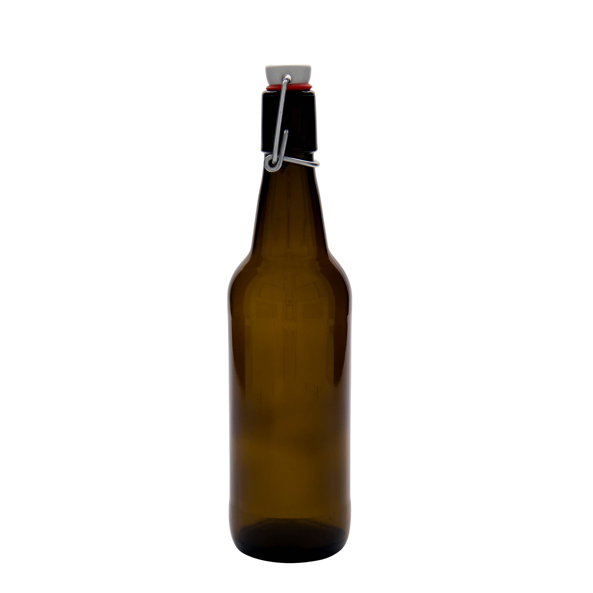 500 ml alus pudele, stikls, brūna, atvere: skrūvējams aizvars