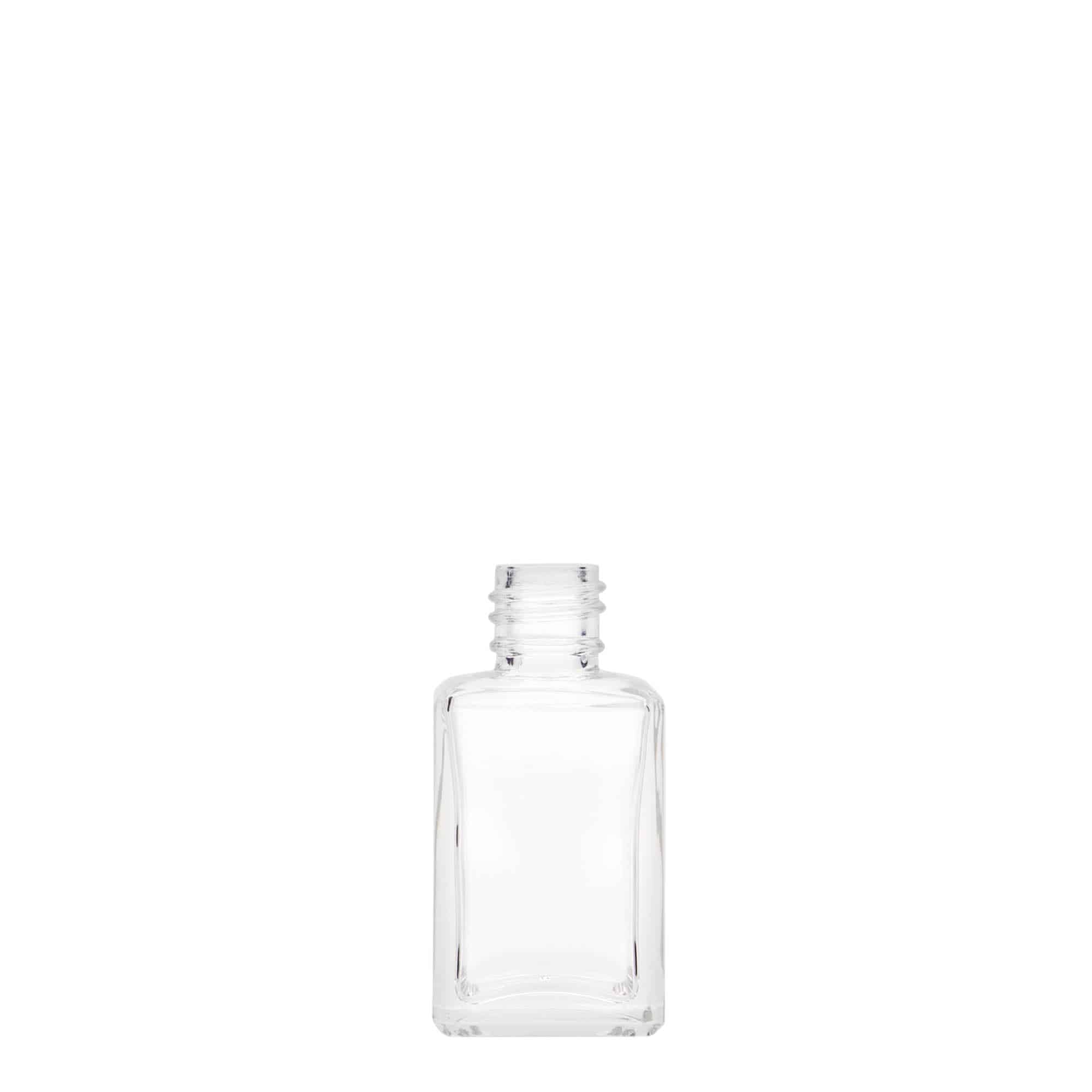 30 ml stikla pudele 'Tamme', kvadrātiska, atvere: PP 18