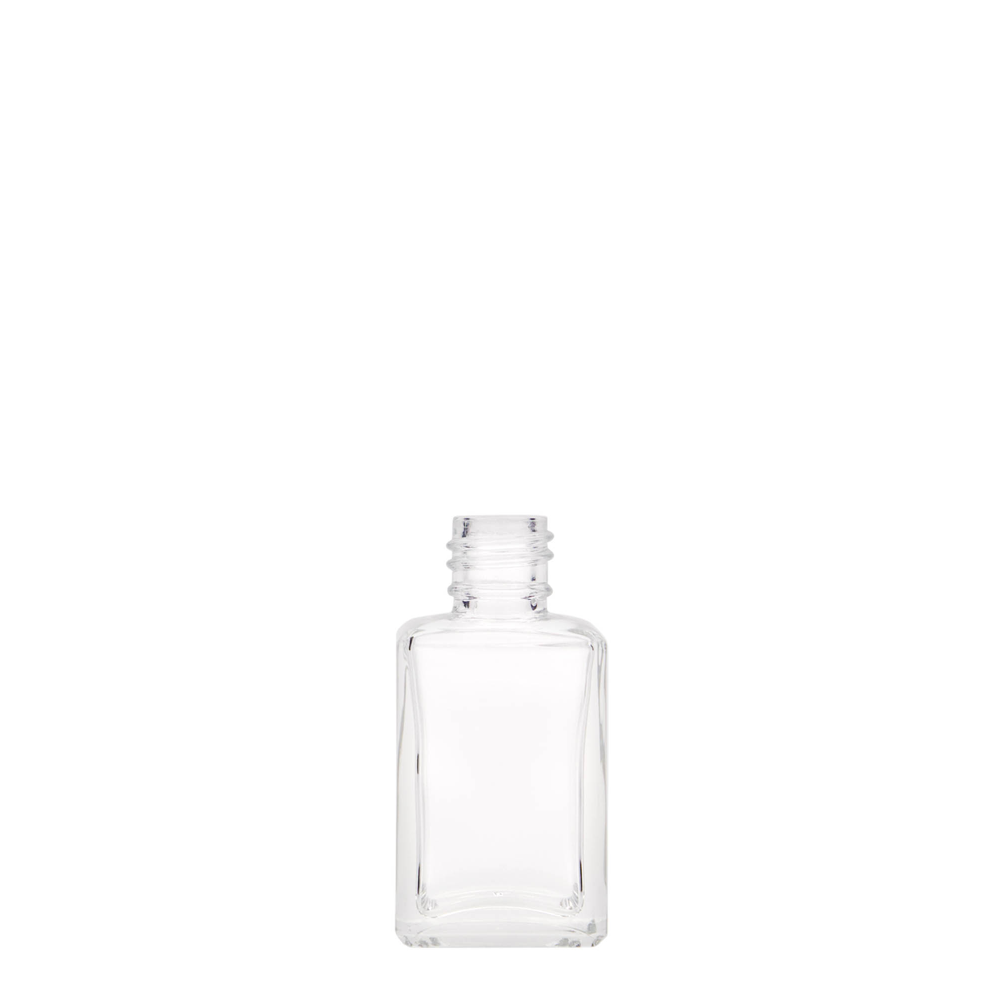 30 ml stikla pudele 'Tamme', kvadrātiska, atvere: PP 18