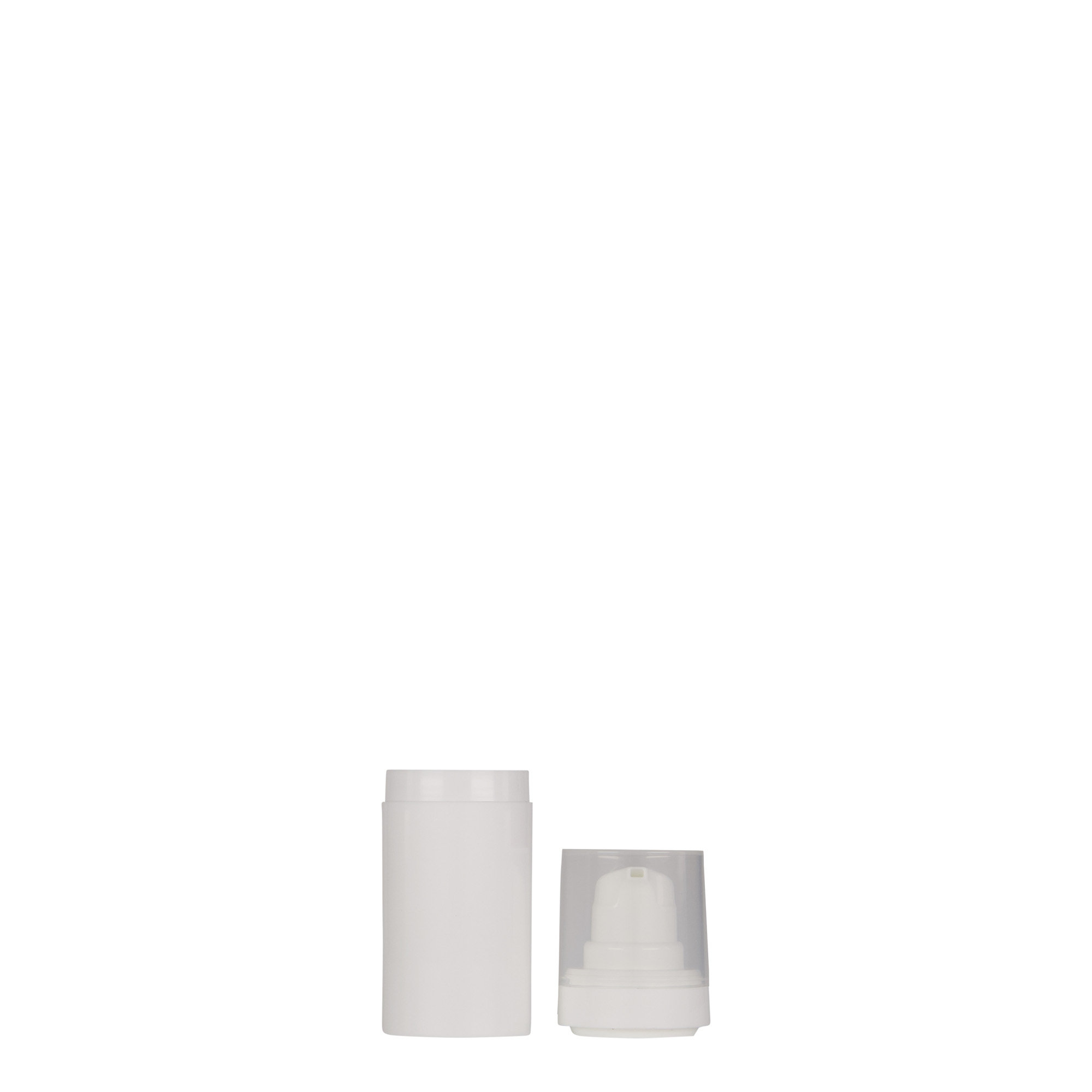 15 ml Airless dozators 'Micro', PP plastmasa, balts 15 ml Airless dozators 'Micro', PP plastmasa, balts