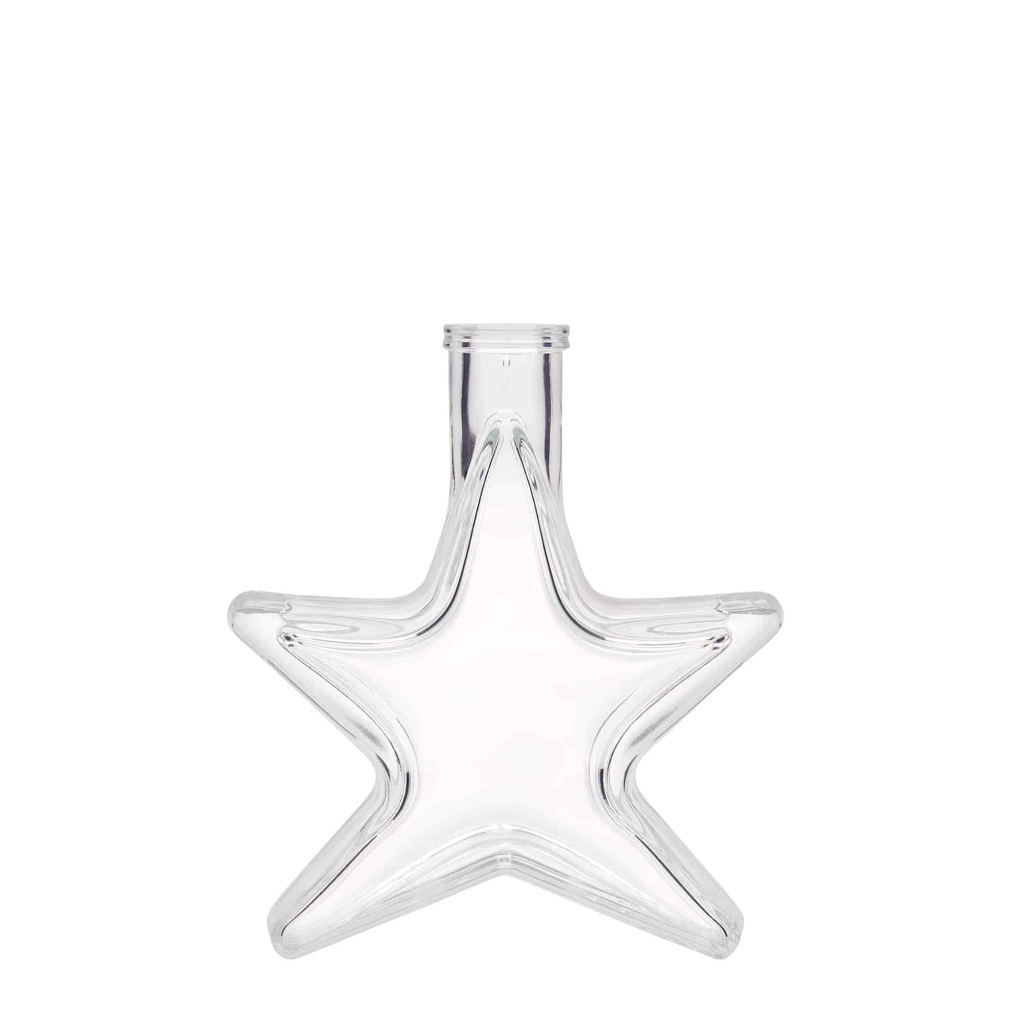 100 ml stikla pudele 'Zvaigzne', atvere: korķis