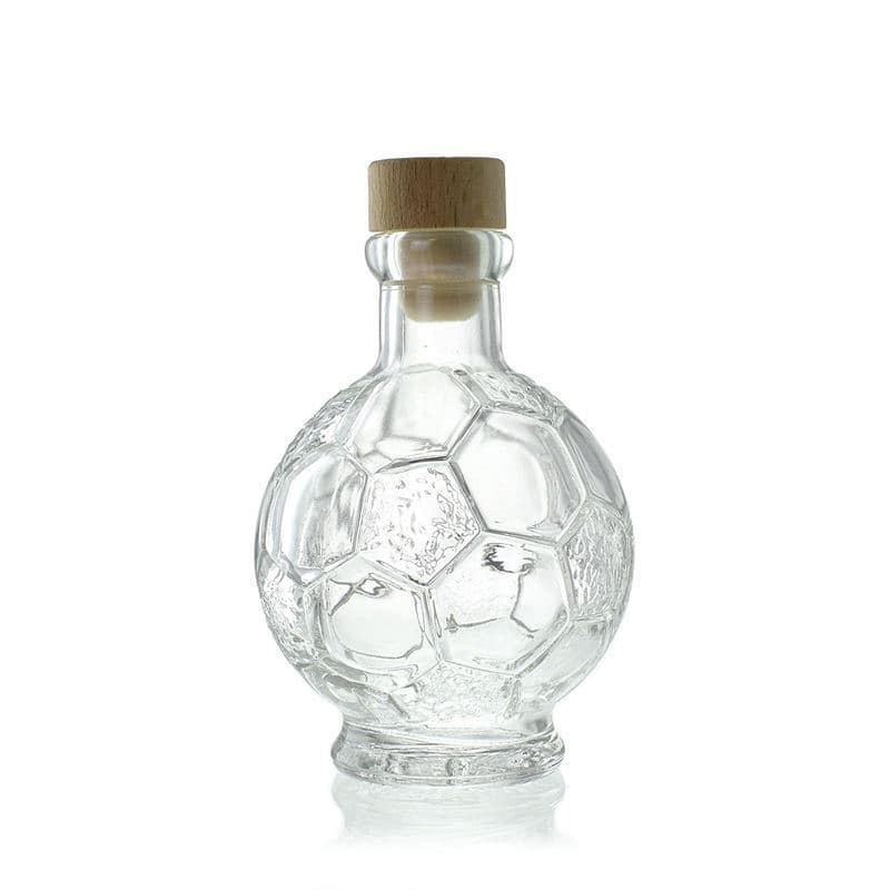 200 ml stikla pudele 'Futbols', aizdare: korķis 200 ml stikla pudele 'Futbols', aizdare: korķis