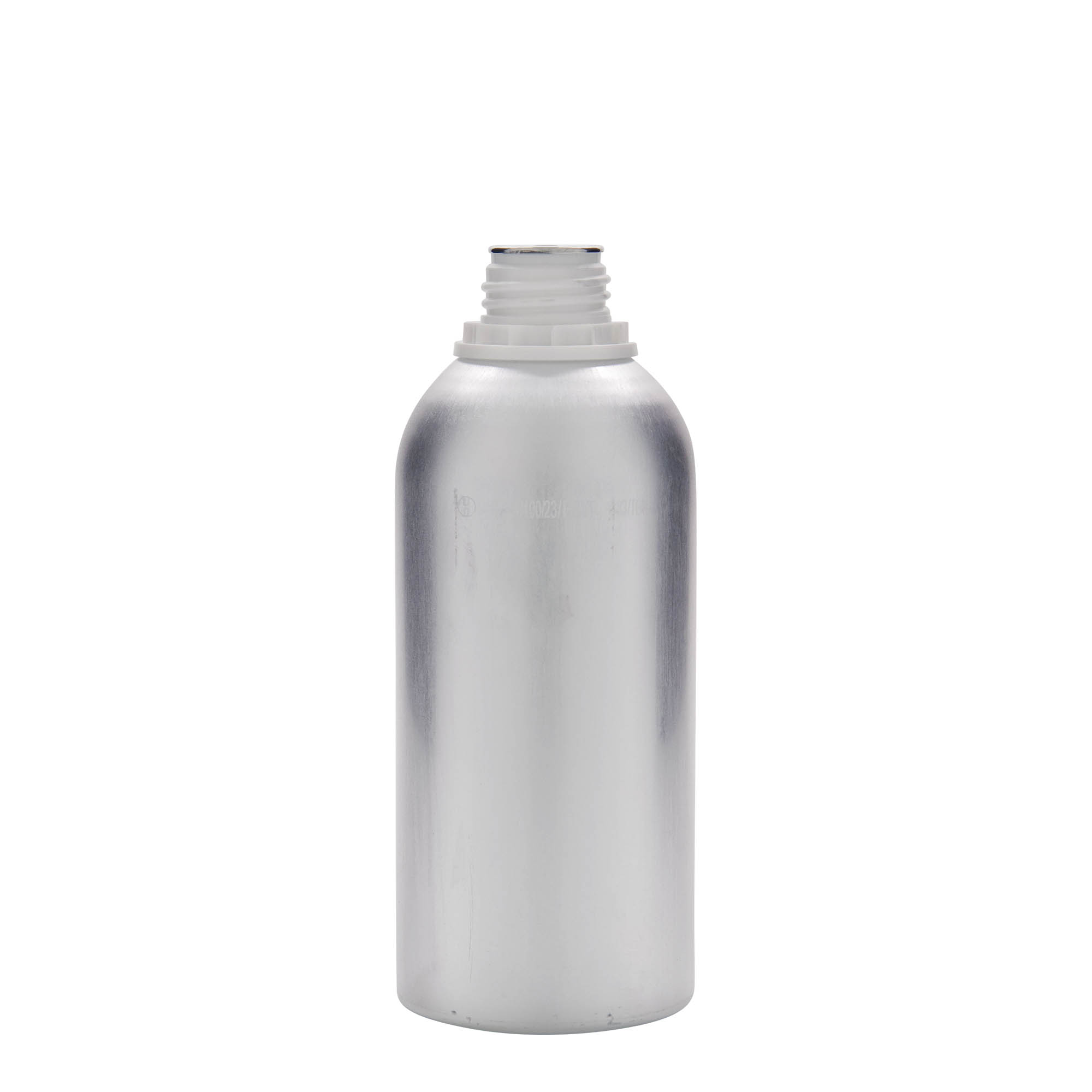 625 ml alumīnija pudele, metāls, sudraba krāsa, atvere: DIN 32 625 ml alumīnija pudele, metāls, sudraba krāsa, atvere: DIN 32