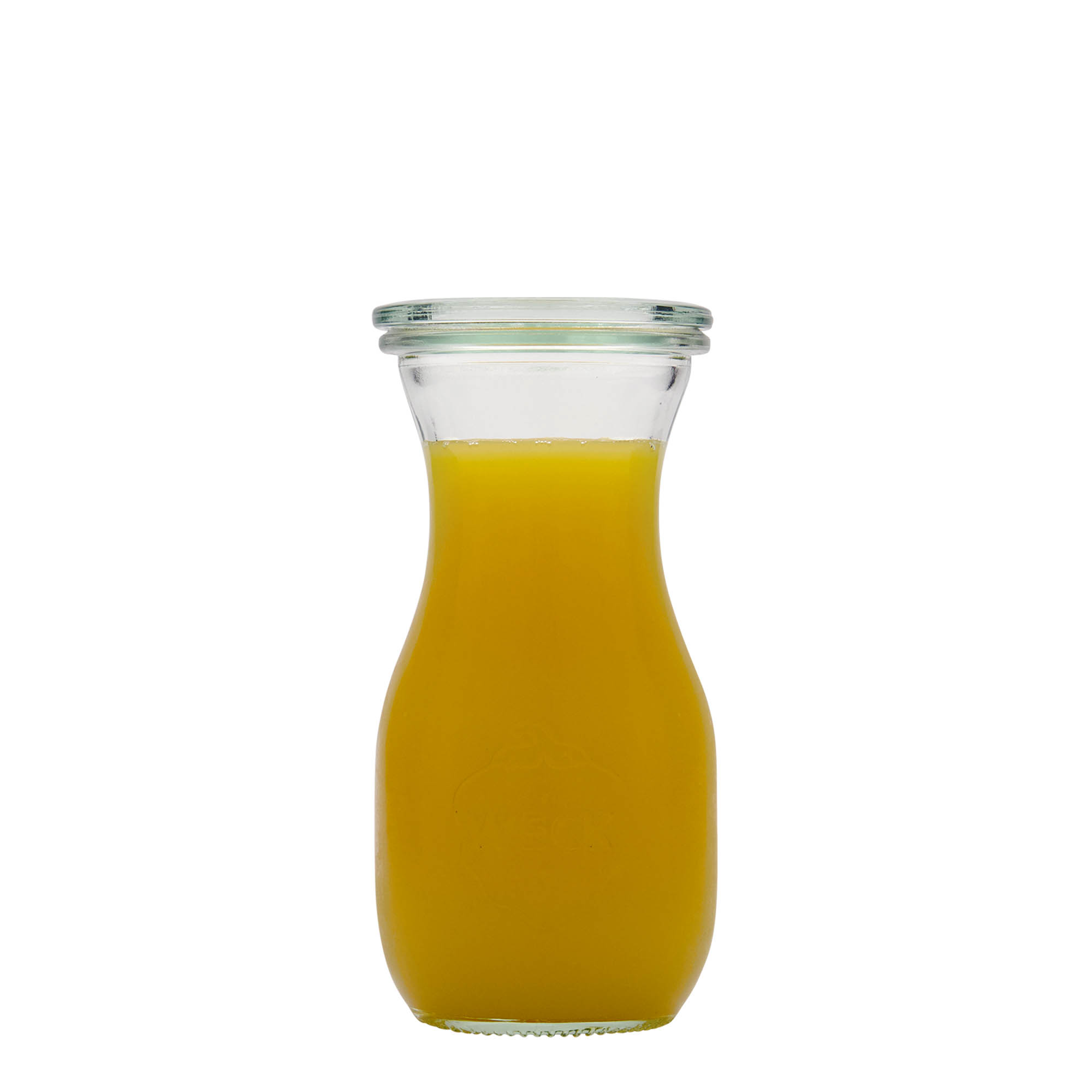250 ml WECK sulu pudele, atvere: apaļš malu gredzens 250 ml WECK sulu pudele, atvere: apaļš malu gredzens
