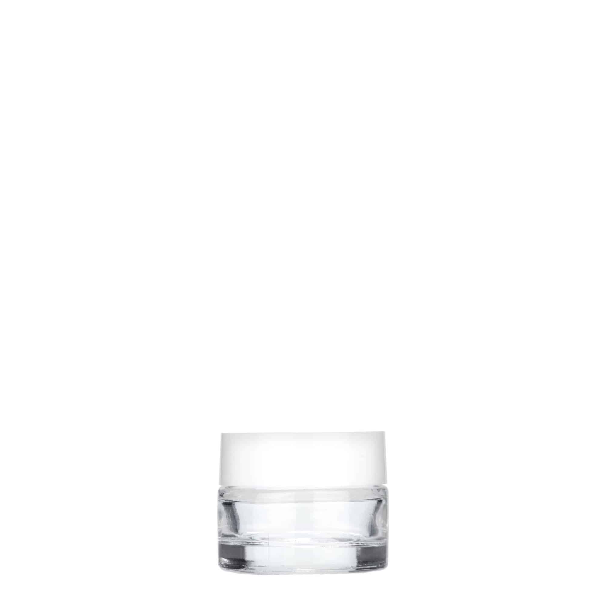 5 ml burciņa 'Beauty', stikls, atvere: skrūvējams vāciņš