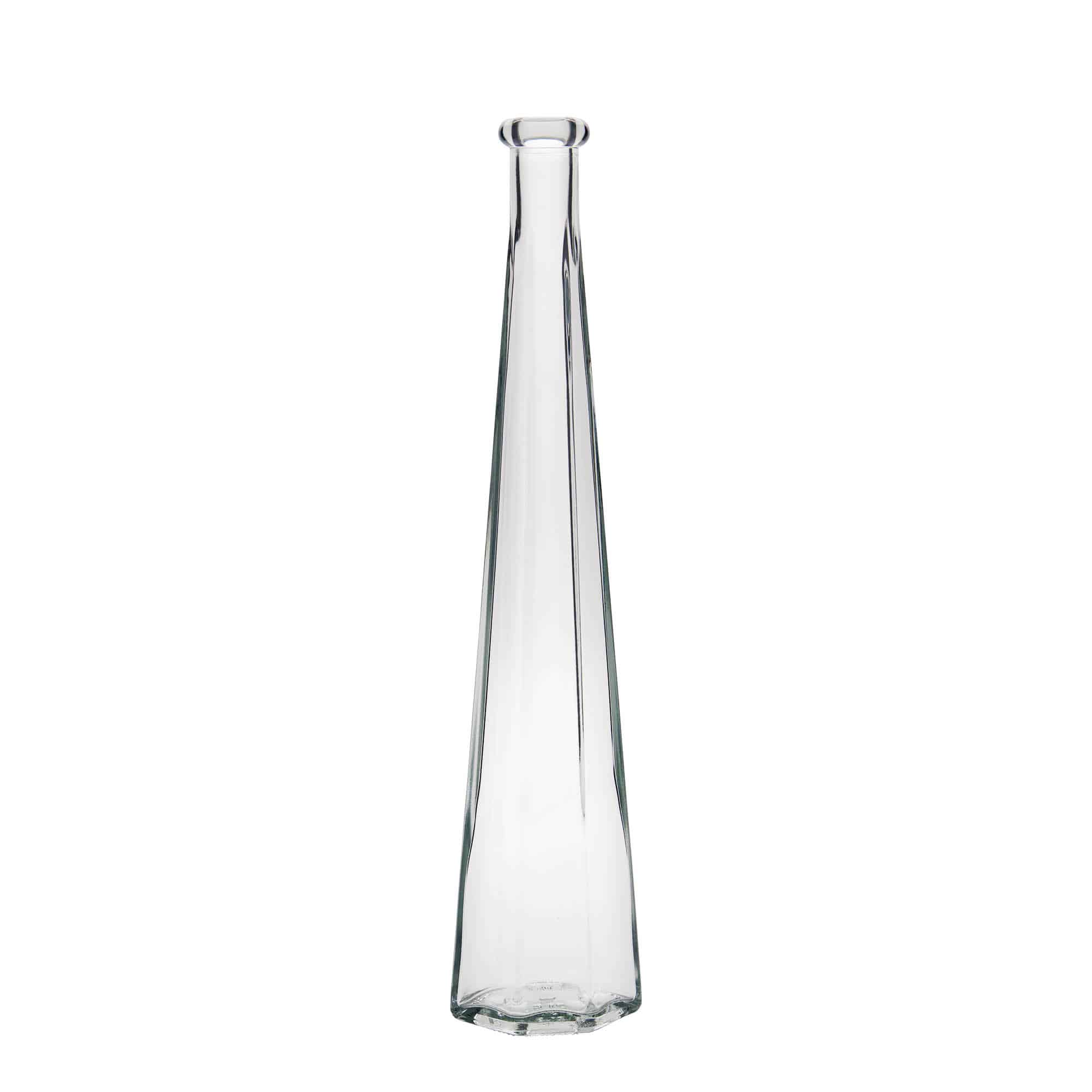 200 ml stikla pudele 'Dama Sexta', sešstūra, aizdare: korķis 200 ml stikla pudele 'Dama Sexta', sešstūra, aizdare: korķis