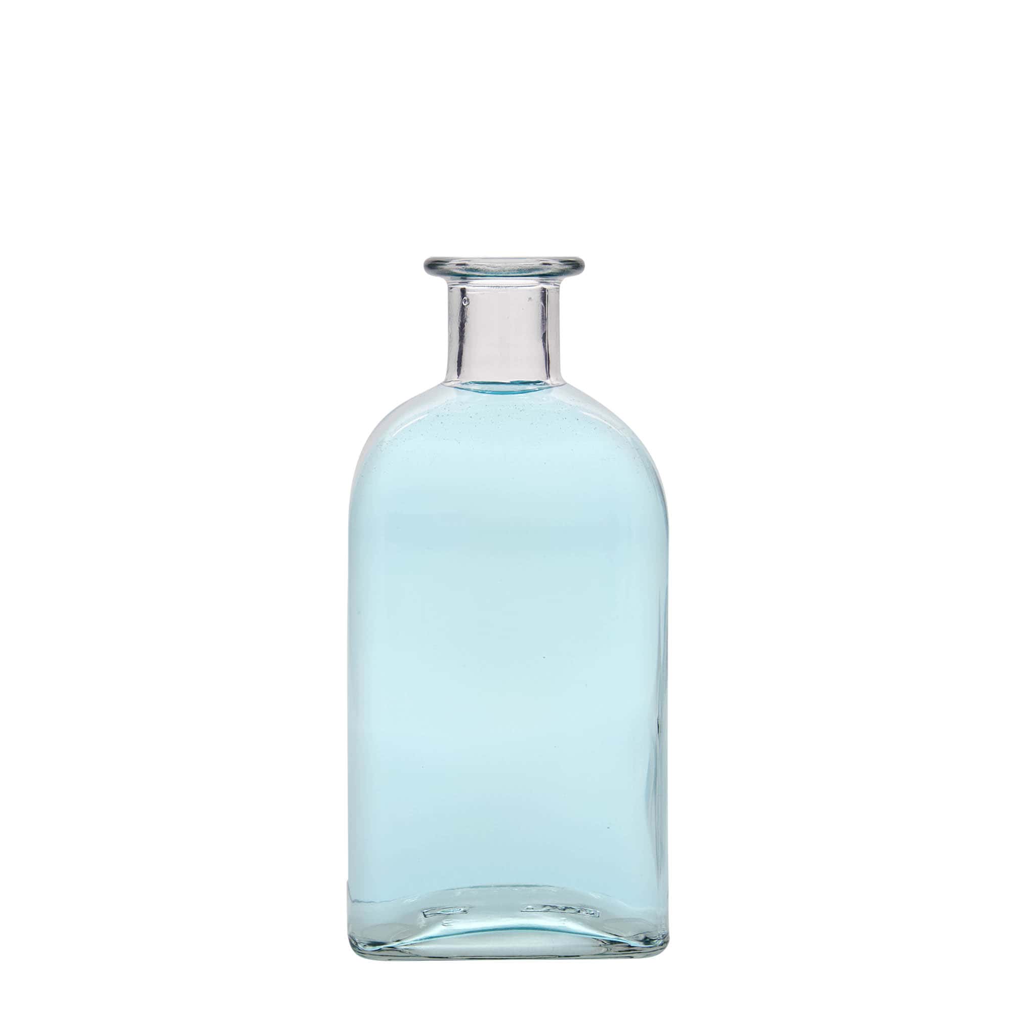 500 ml stikla pudele Apotheker Carré, kvadrātveida, atvere: korķis 500 ml stikla pudele Apotheker Carré, kvadrātveida, atvere: korķis