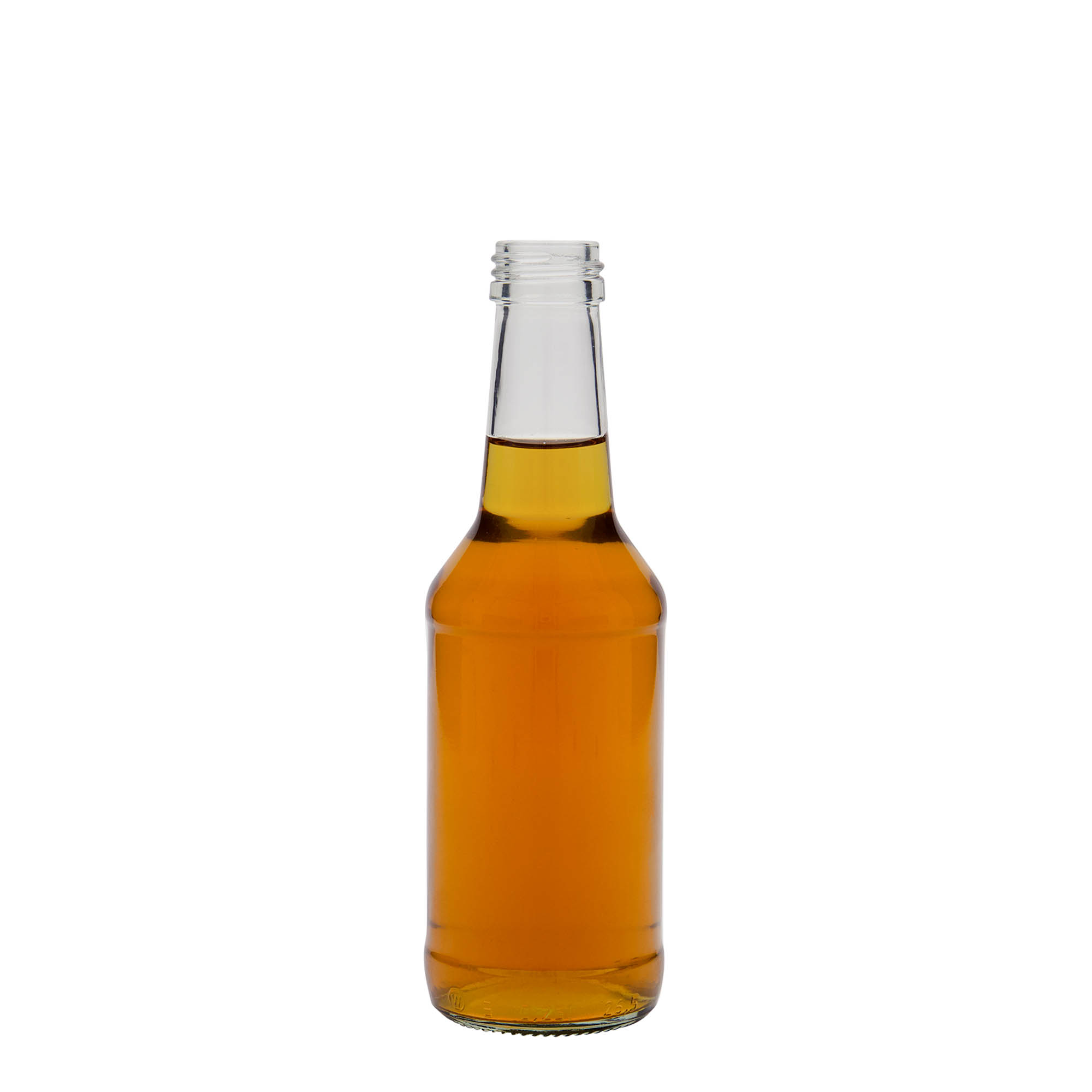 250 ml stikla pudele 'Nils', atvere: PP 28
