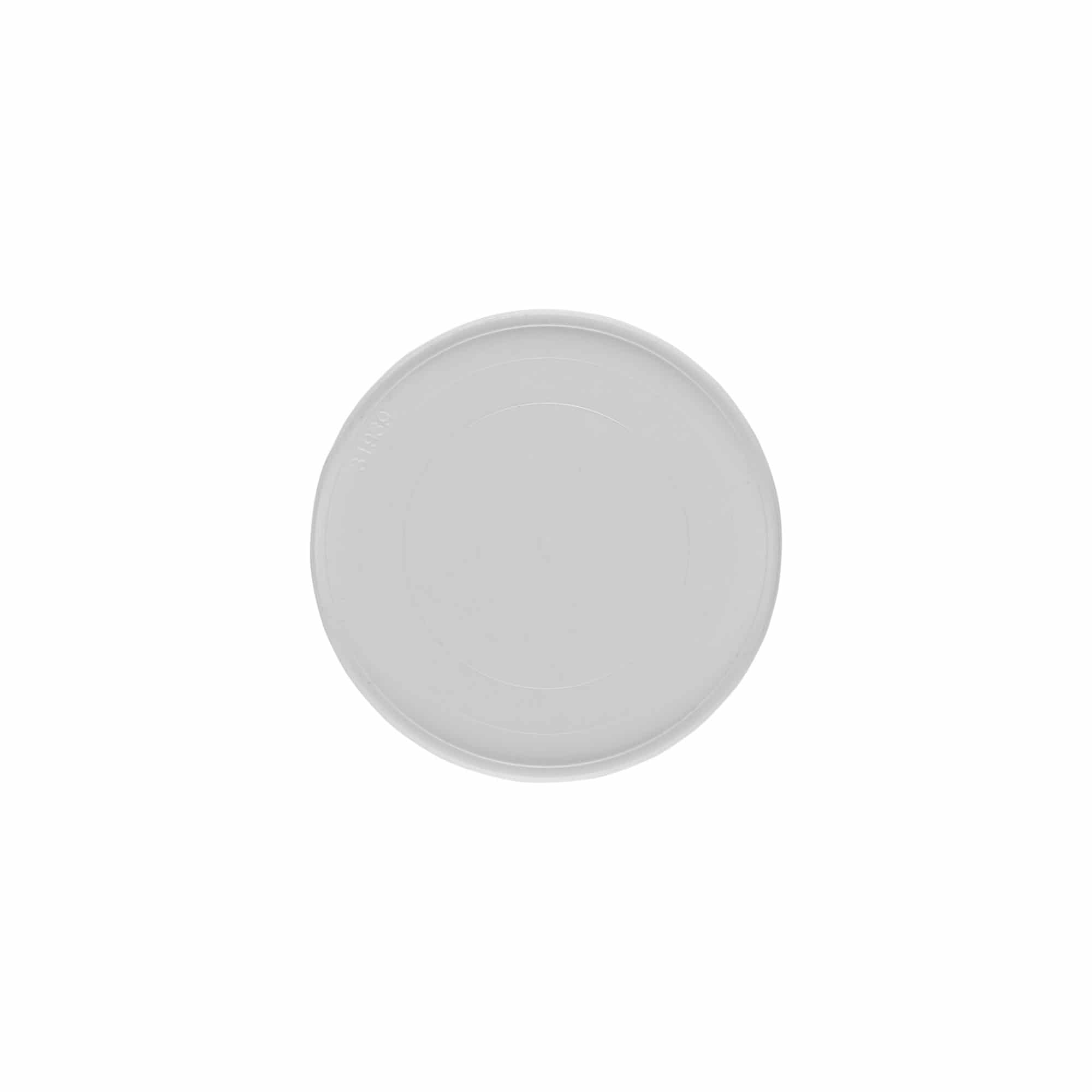 Pārklājuma disks 150 ml 'Bianca', PP plastmasa, balts