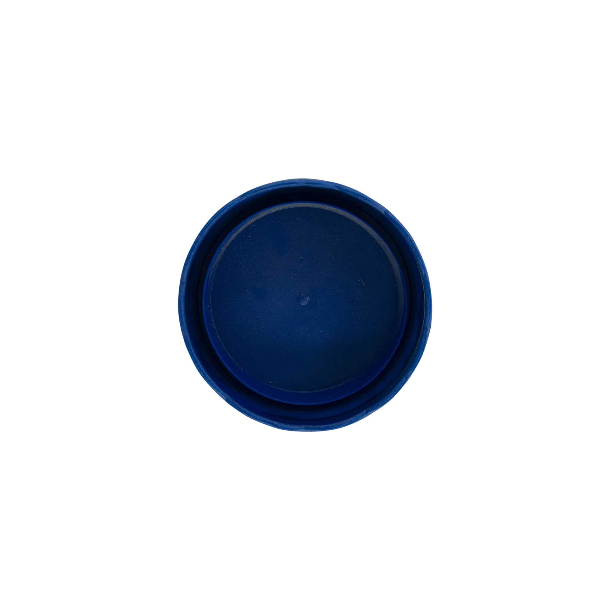 Uzmaucams vāks keramikas podiņam ar sašaurinātu kaklu, HDPE plastmasas, zils
