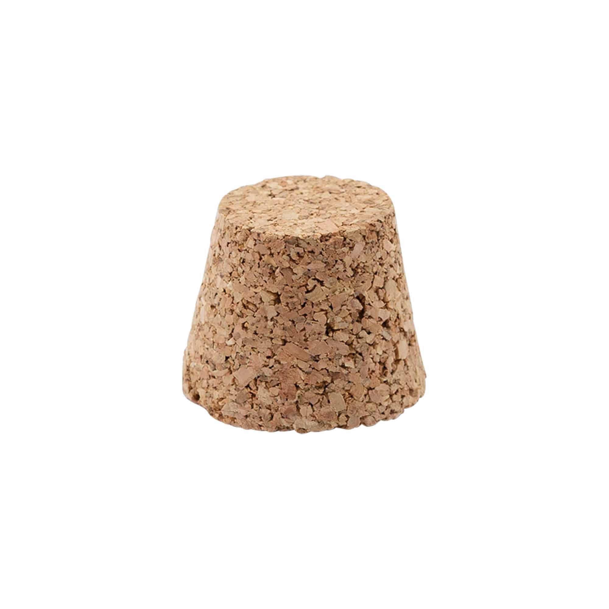 Spicveida korķis 25-35 x 27, presēts korķis, bēšs, priekš atveres: korķis