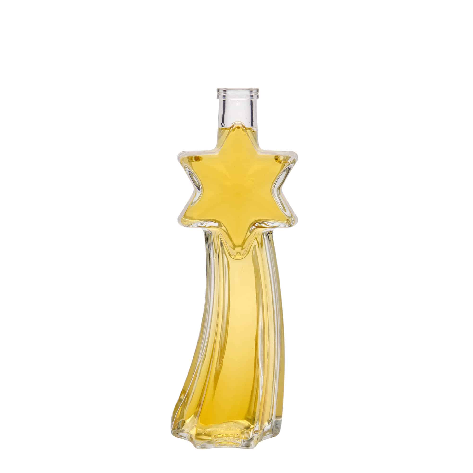 200 ml stikla pudele 'Zvaigžņu lietus', atvere: korķis