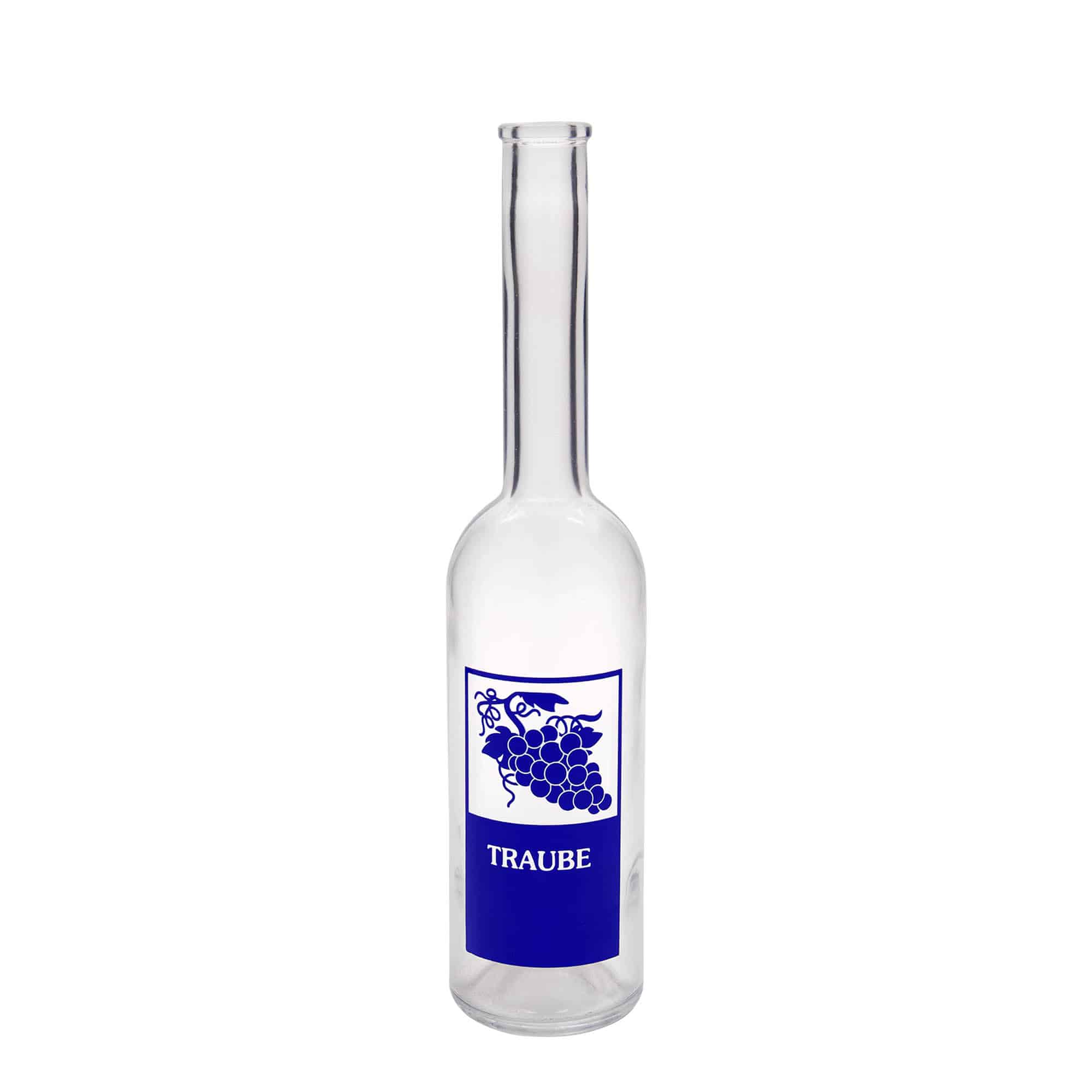 500 ml stikla pudele 'Opera', motīvs: vīnogas, atvere: korķis