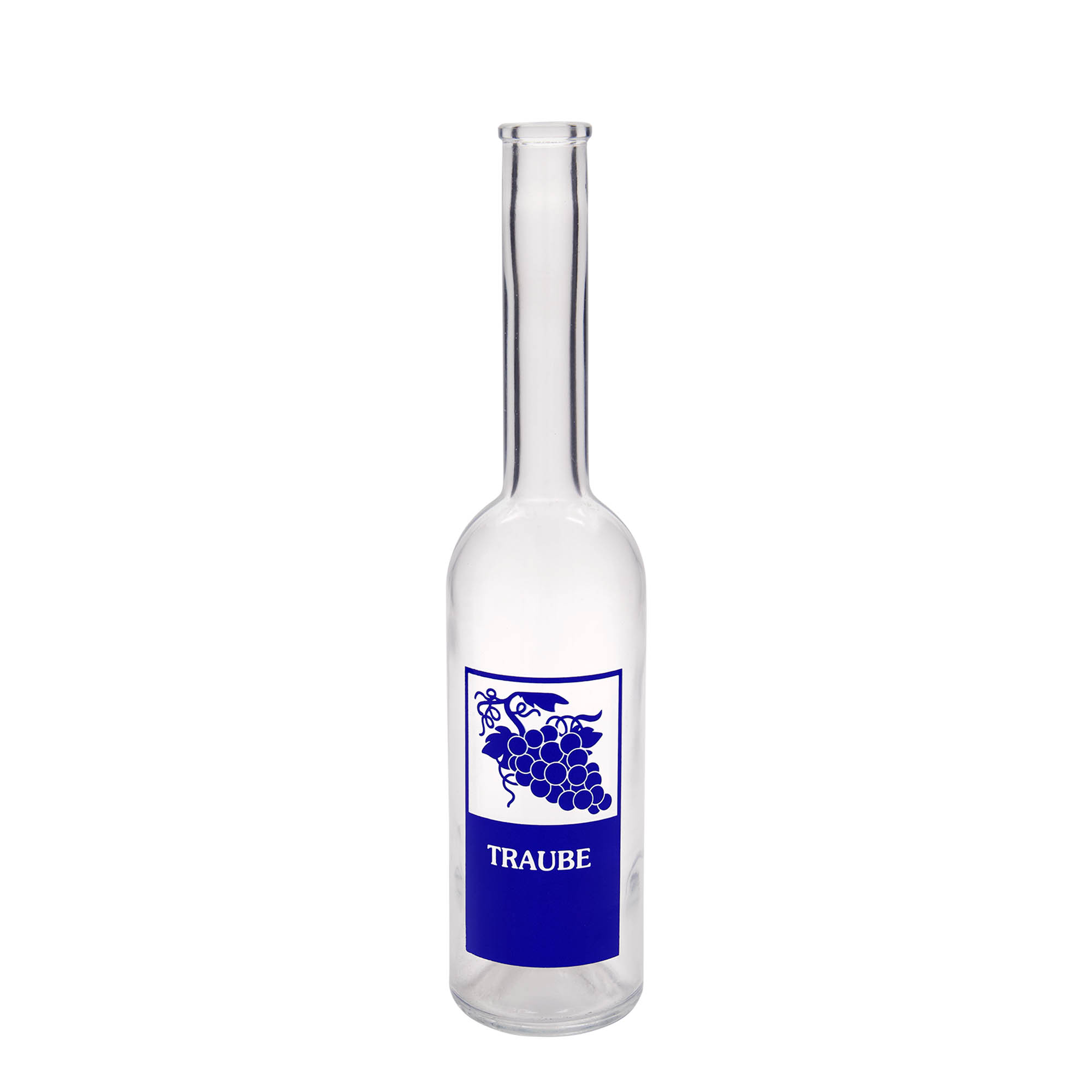 500 ml stikla pudele 'Opera', motīvs: vīnogas, atvere: korķis