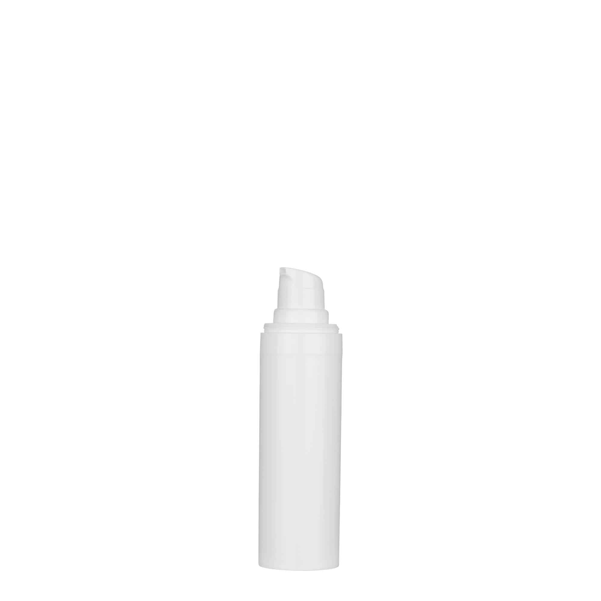 30 ml bezgaisa dozators 'Micro', PP plastmasa, balts