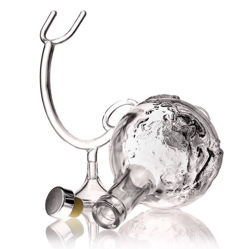 500 ml stikla pudele 'Globus', atvere: korķis 500 ml stikla pudele 'Globus', atvere: korķis