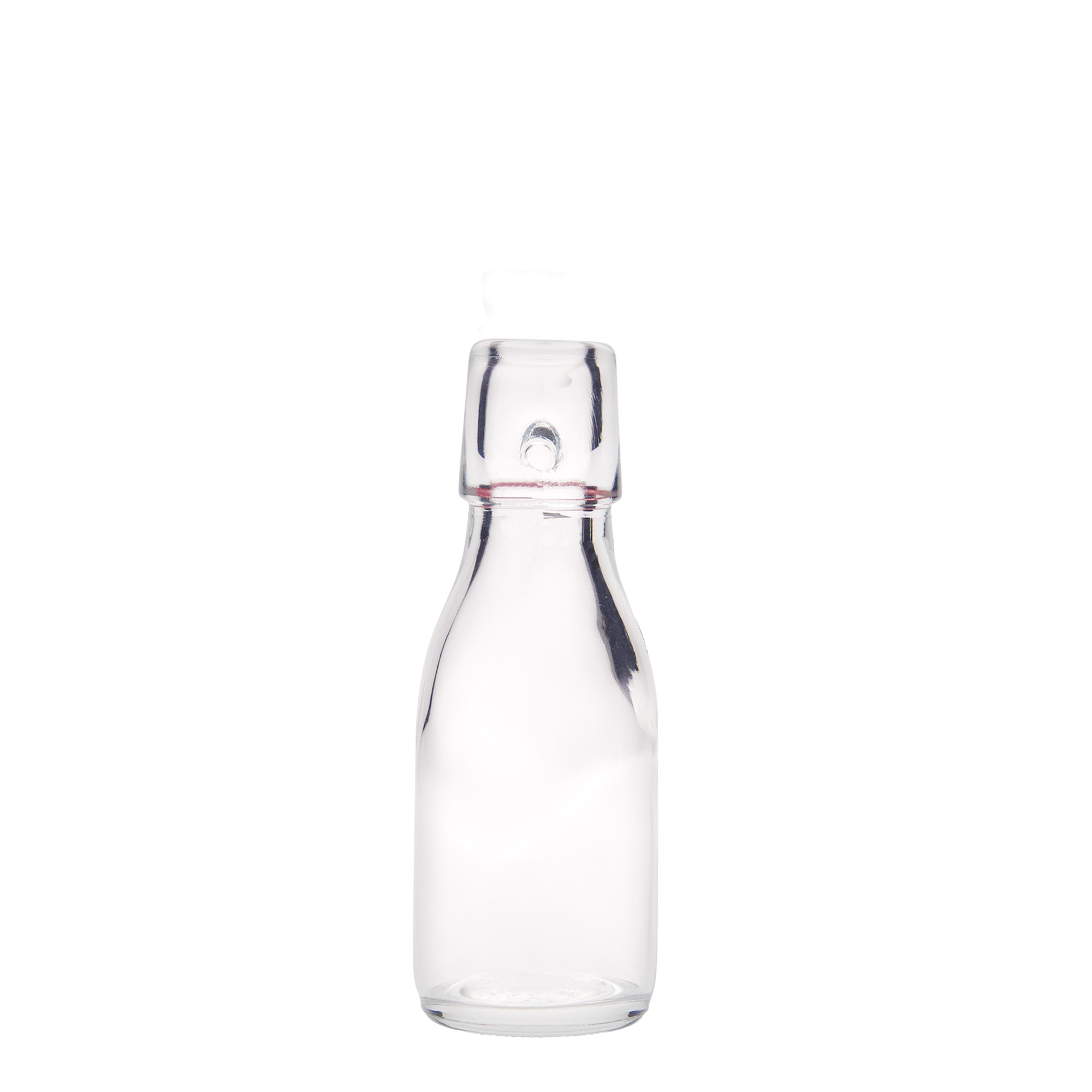 100 ml stikla pudele 'Paul', atvere: aizbāžņa aizvērums 100 ml stikla pudele 'Paul', atvere: aizbāžņa aizvērums