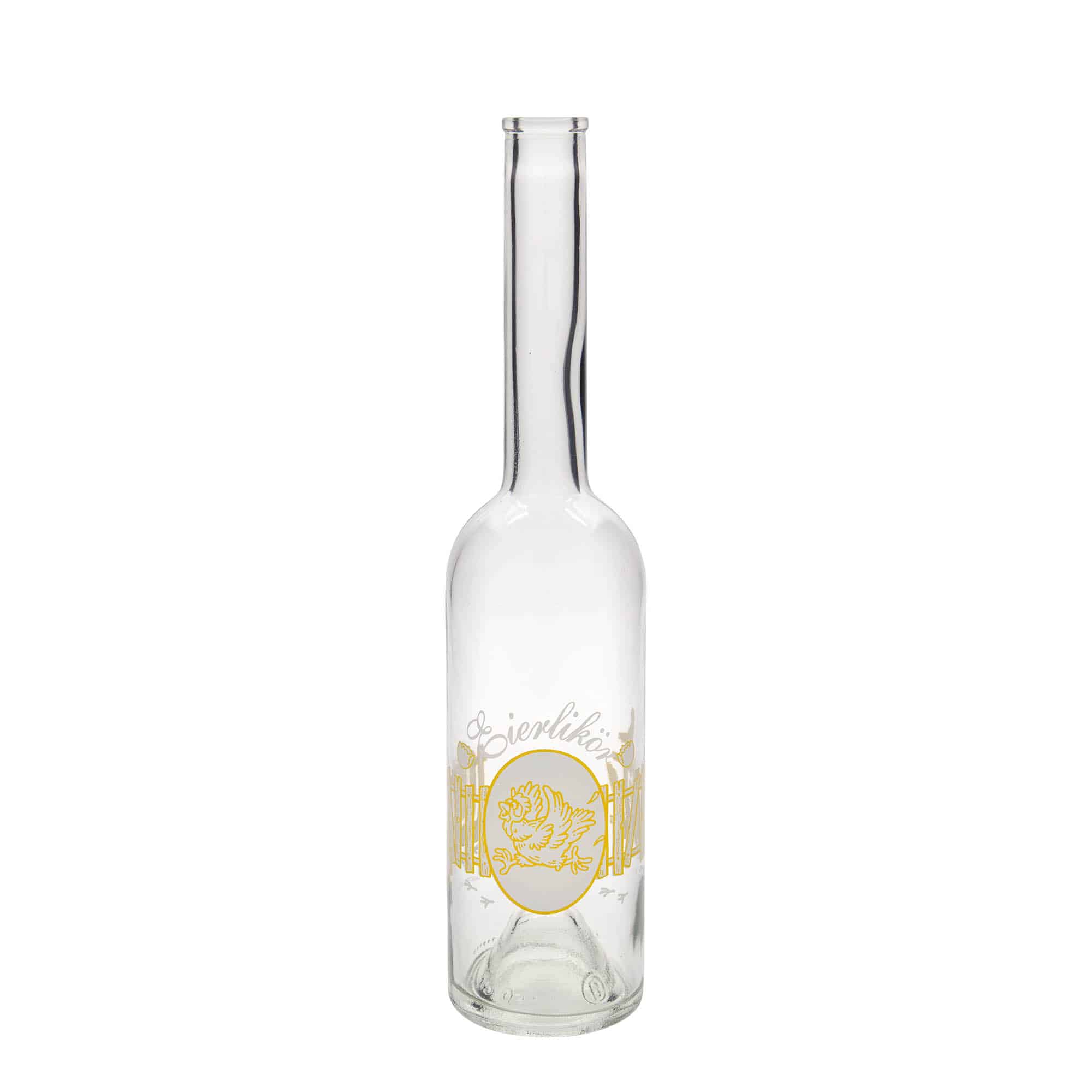 500 ml stikla pudele 'Opera', motīvs: olu liķieris, aizdare: korķis 500 ml stikla pudele 'Opera', motīvs: olu liķieris, aizdare: korķis
