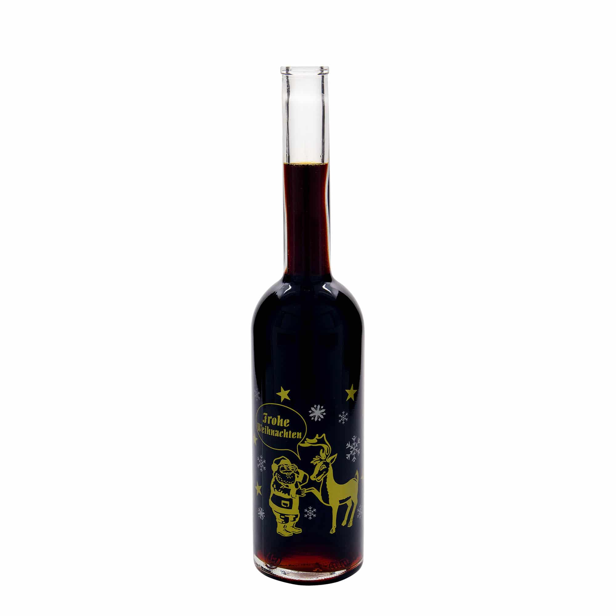 500 ml stikla pudele 'Opera', motīvs: salūts, aizdare: korķis